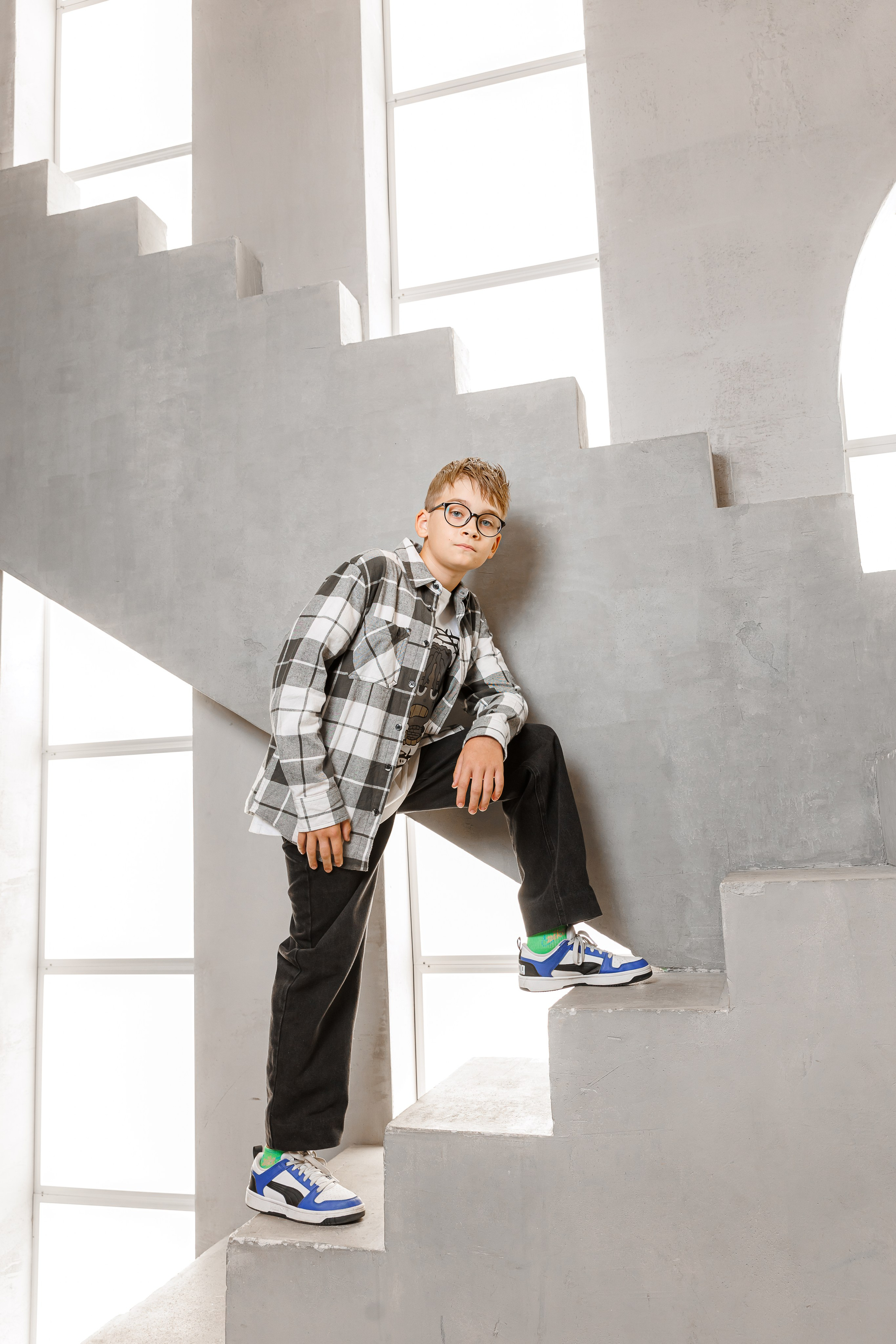 Студийная съёмка для вокальной студии «Звёздочка». Семейный и детский фотограф Комина Елена, Власиха, Одинцово