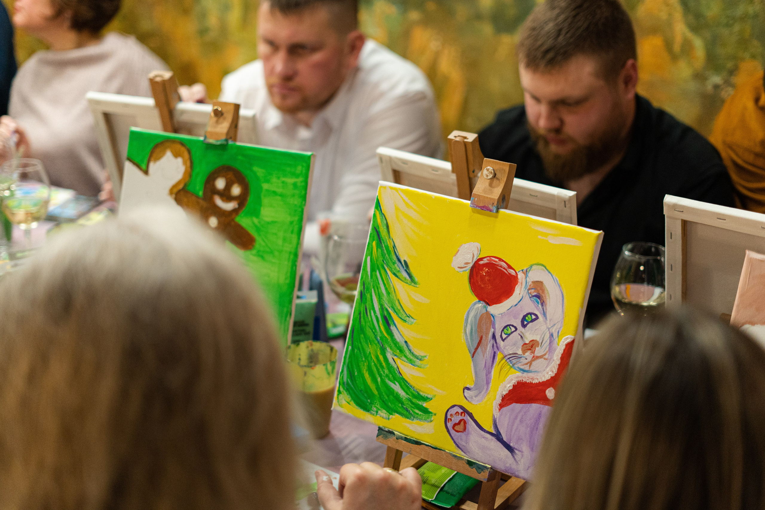 Корпоратив Teach Me Art 2. Портретный фотограф в Москве и Санкт-Петербурге Арина Чех