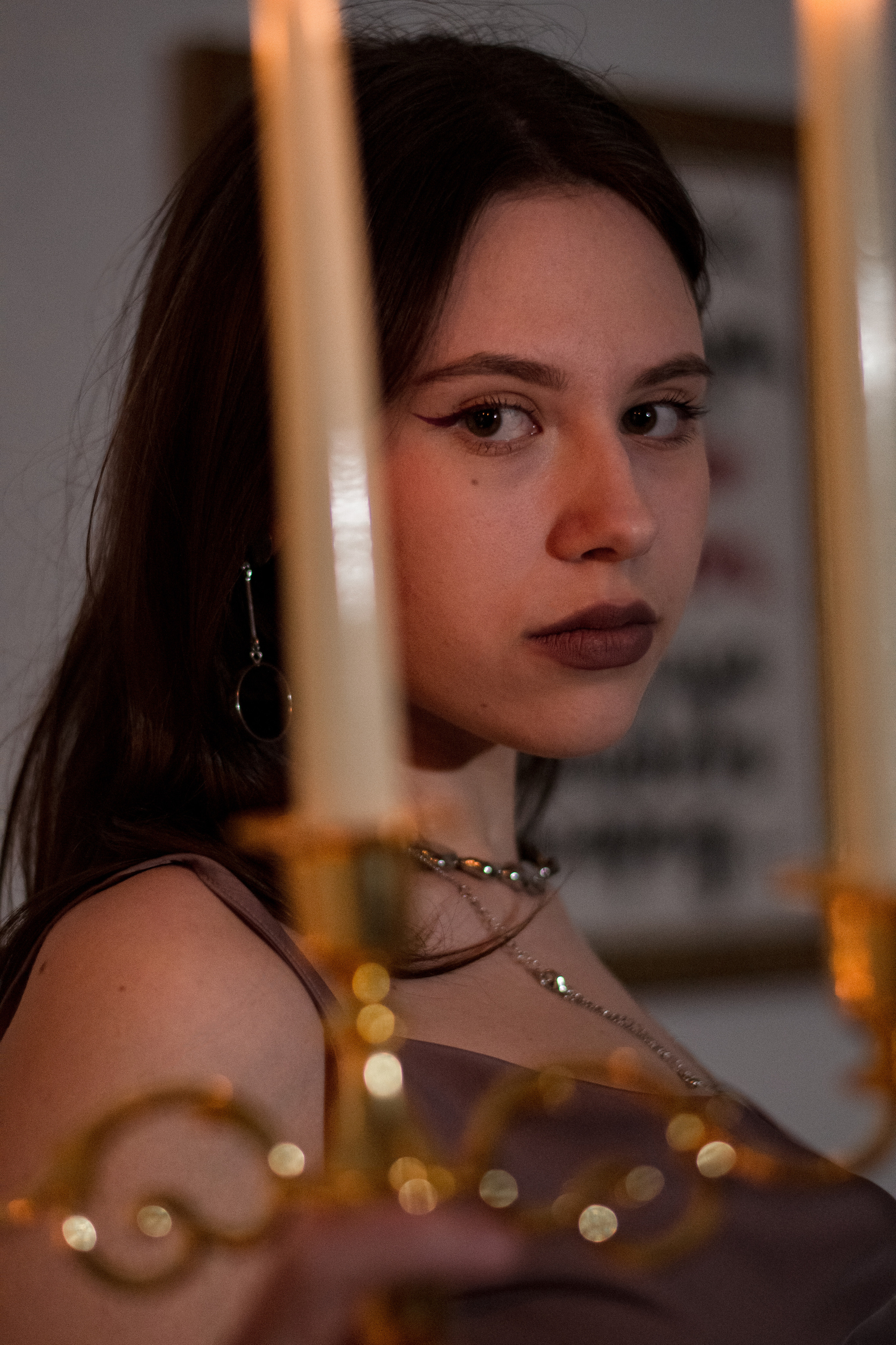 Фотосессия при свечах. Портретный и свадебный фотограф в Краснодаре