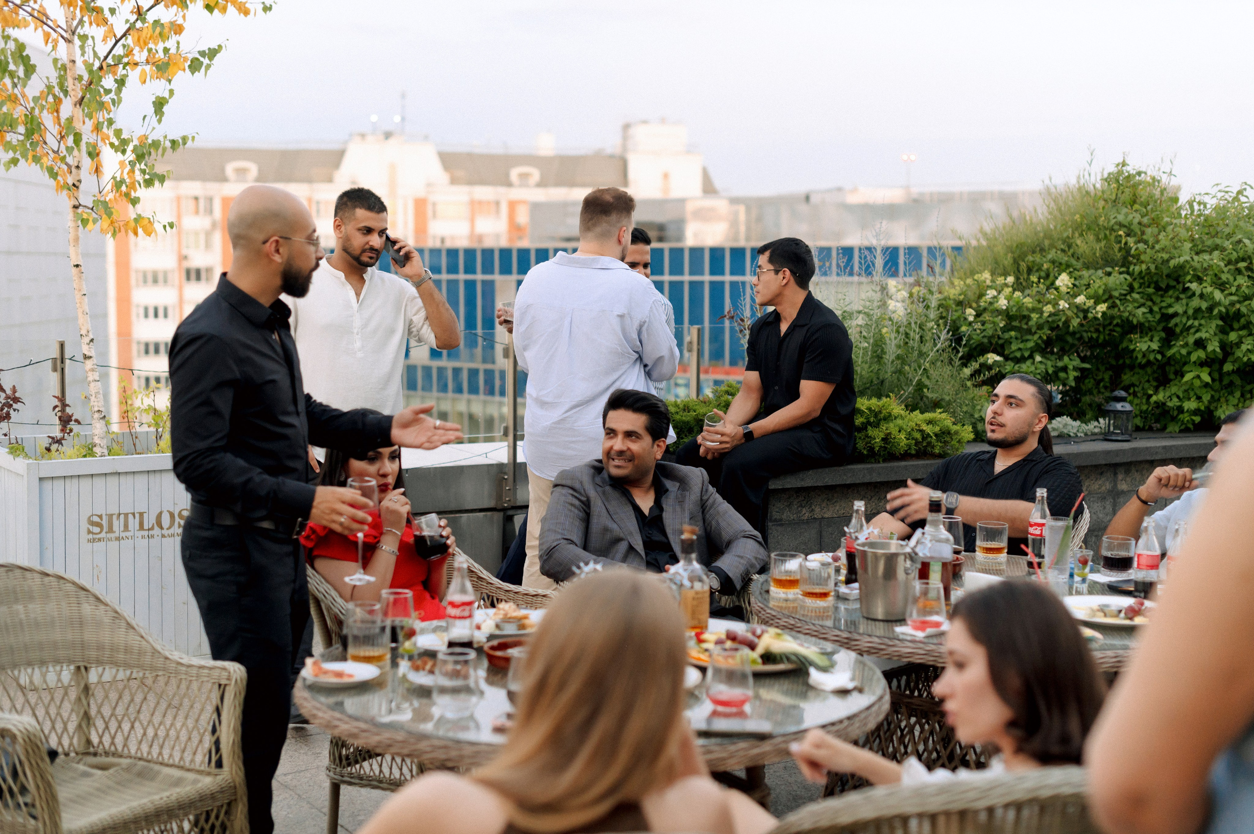 Rooftop party. Шашкова Вероника / Свадебный и семейный фотограф Москва и Ярославль