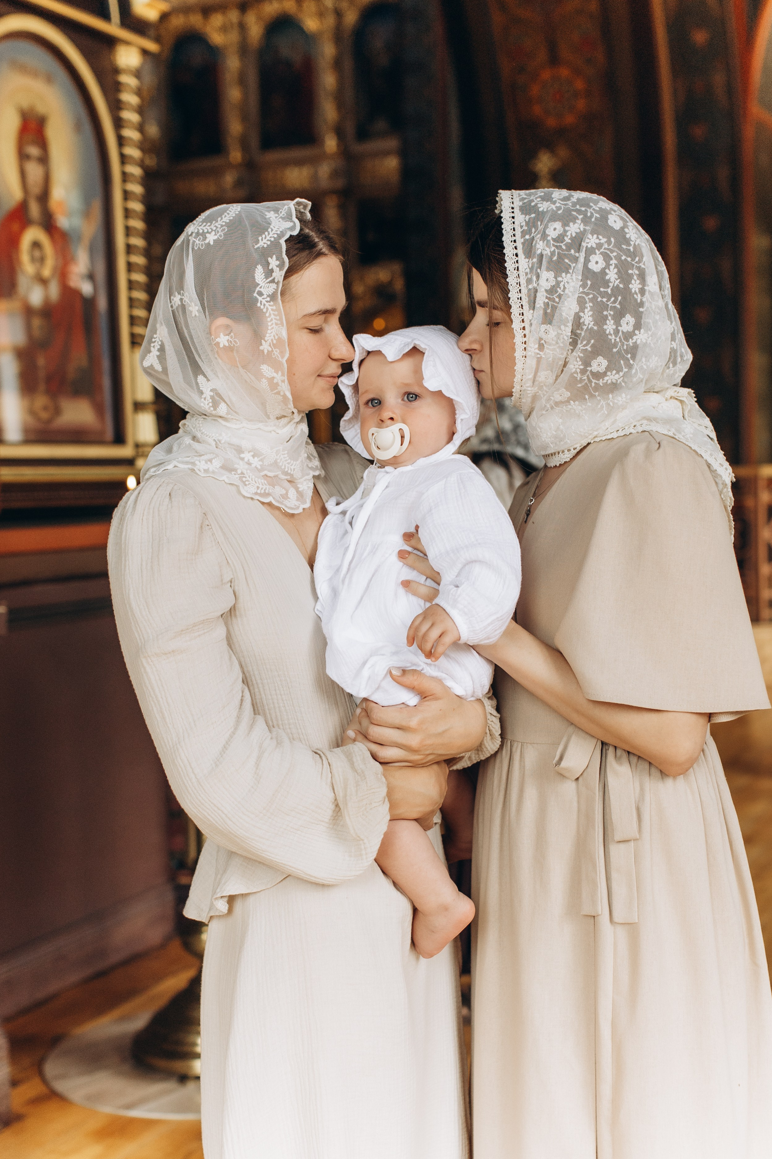 Крещение Марии и Валерии. Семейный фотограф в Краснодаре Виктория Кокоулина