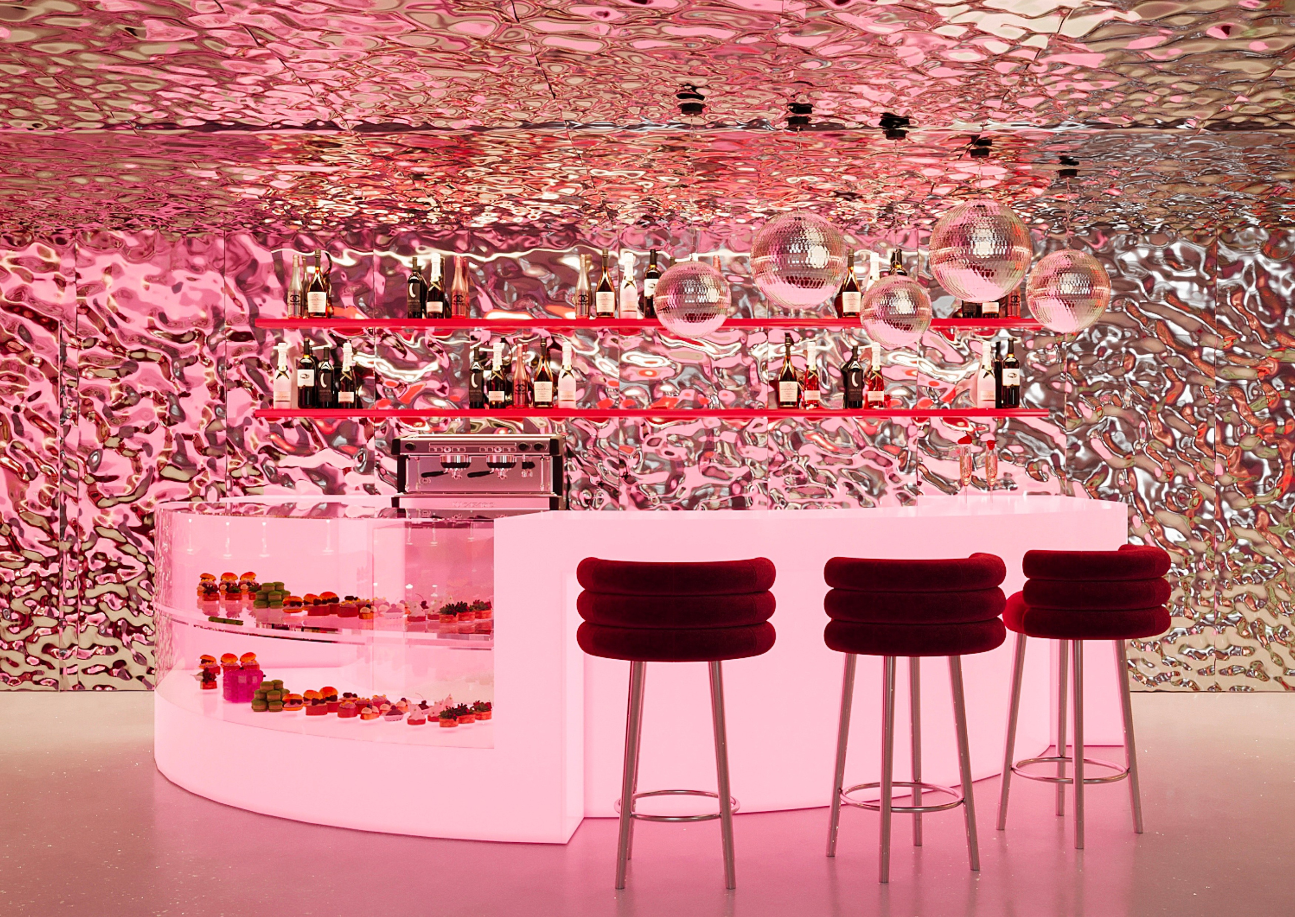 Проект бара на Жуковского. Дизайн интерьера в СПб