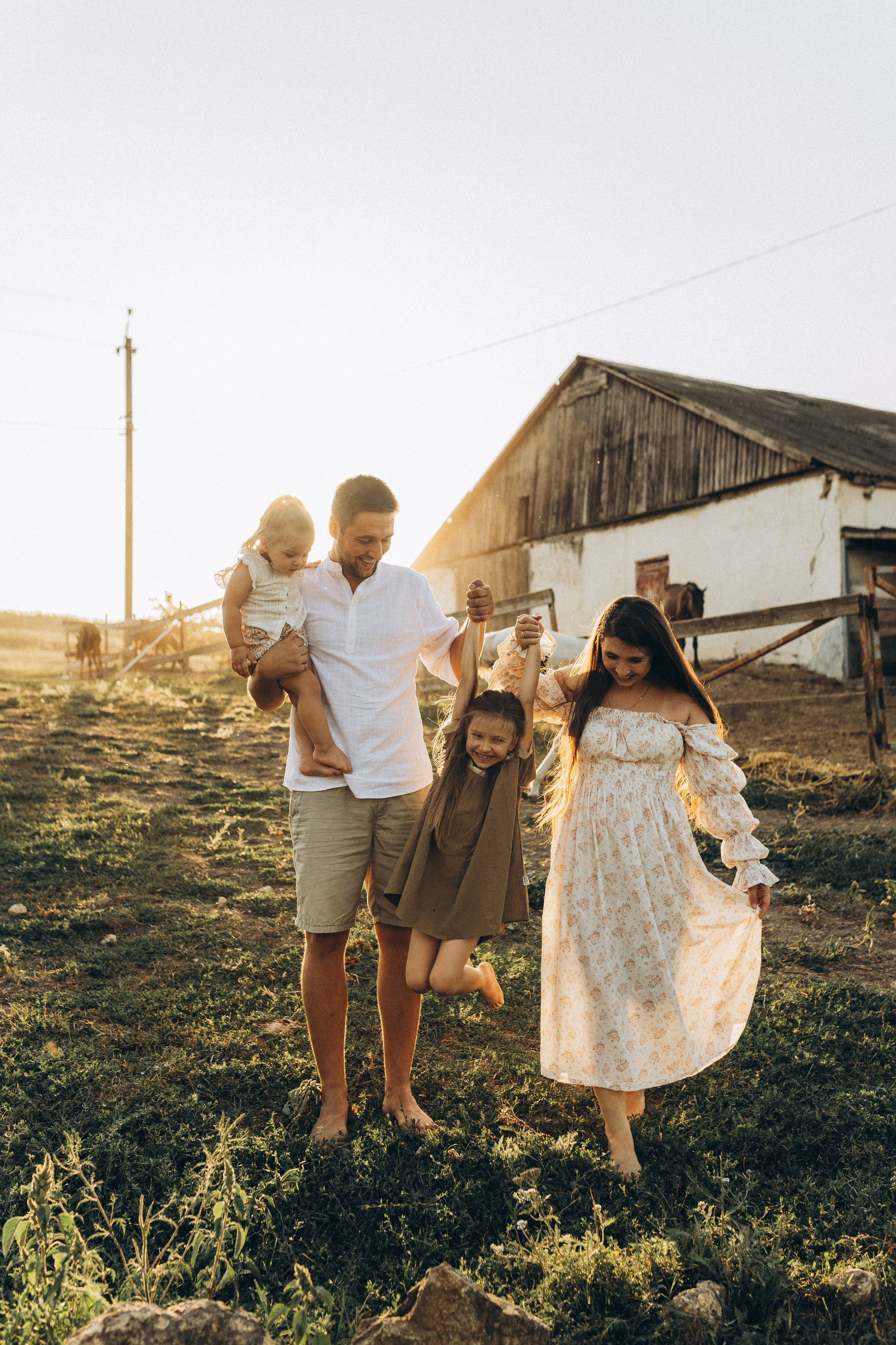 На ферме. Семейный фотограф в Новороссийске и Анапе Александра Яковлева