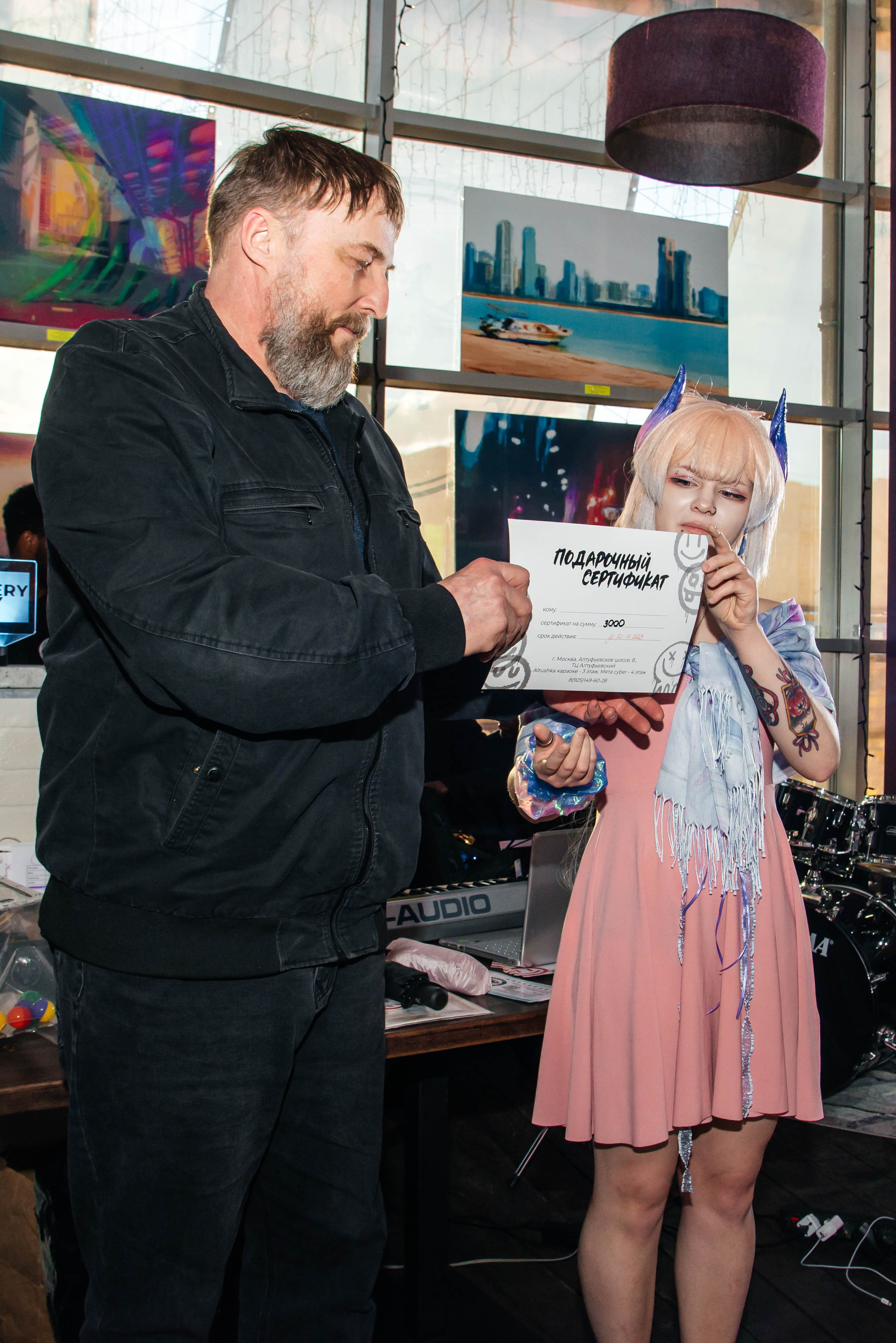 Открытие выставки в Мята Lounge. Свадебный и семейный фотограф в Москве Елена Брюханова