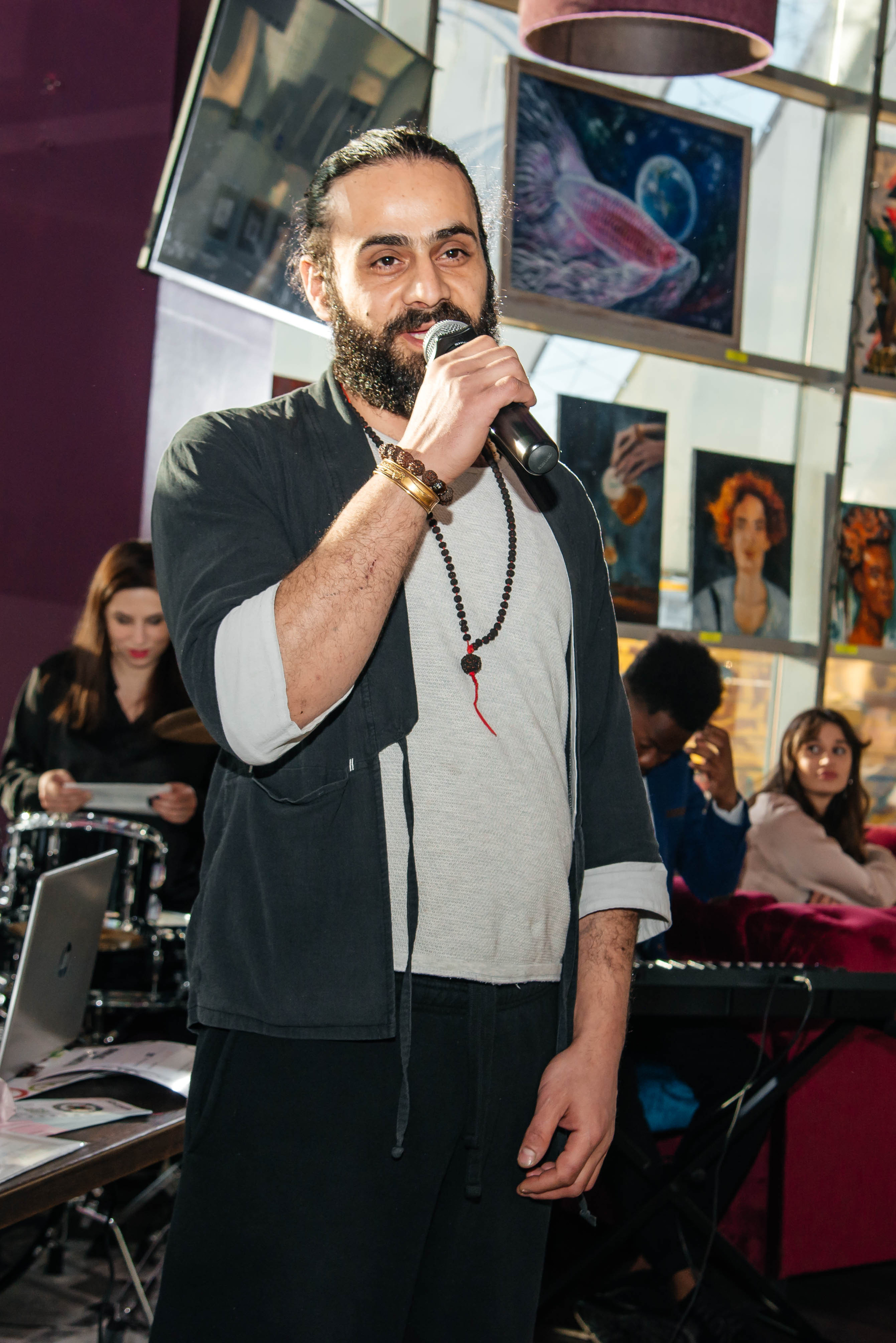 Открытие выставки в Мята Lounge. Свадебный и семейный фотограф в Москве Елена Брюханова