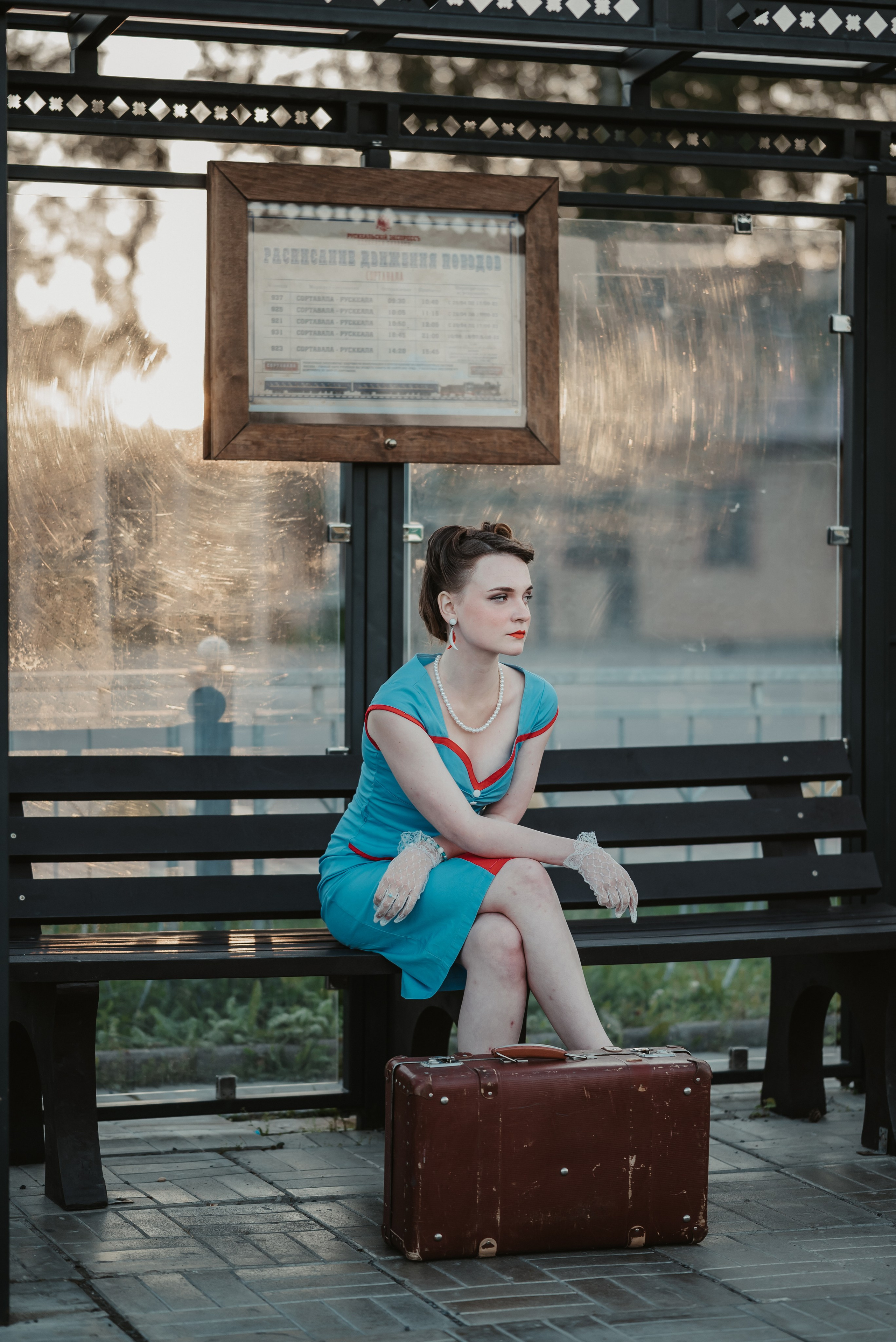 Ретро-поезд. Фотограф Екатерина Шишкина. Питкяранта. Карелия