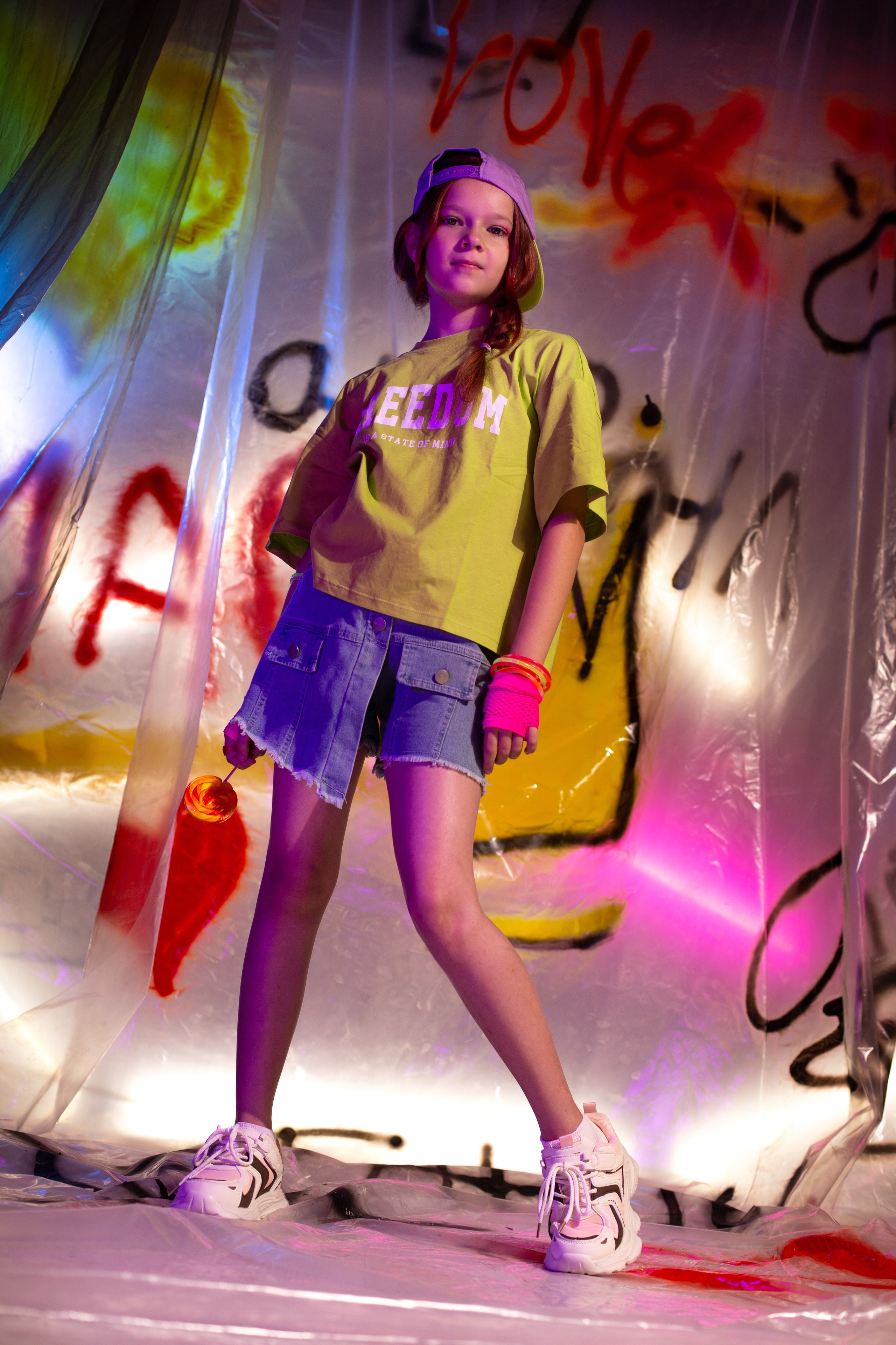 Яркая фотосессия для довочек