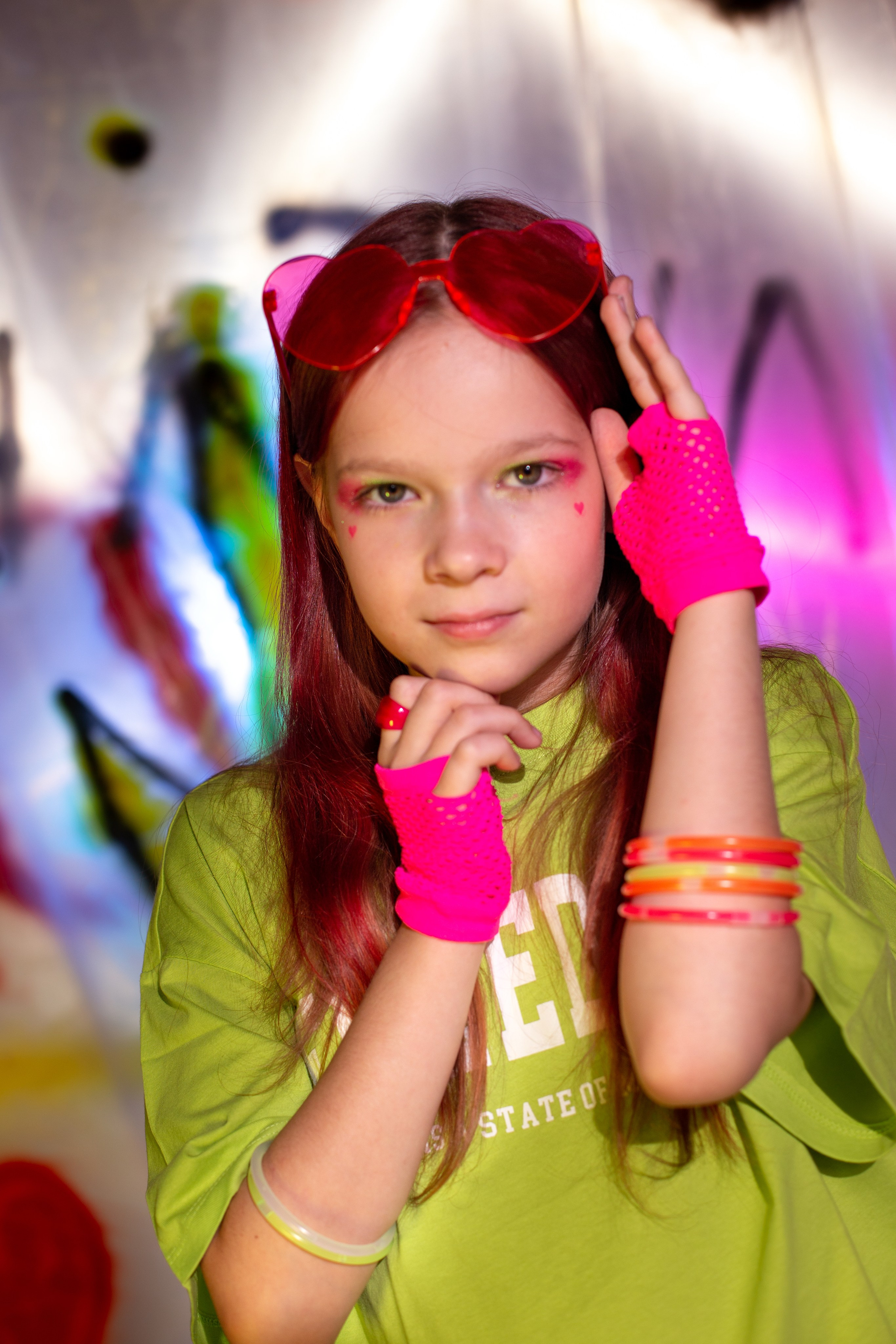 Яркая фотосессия для довочек