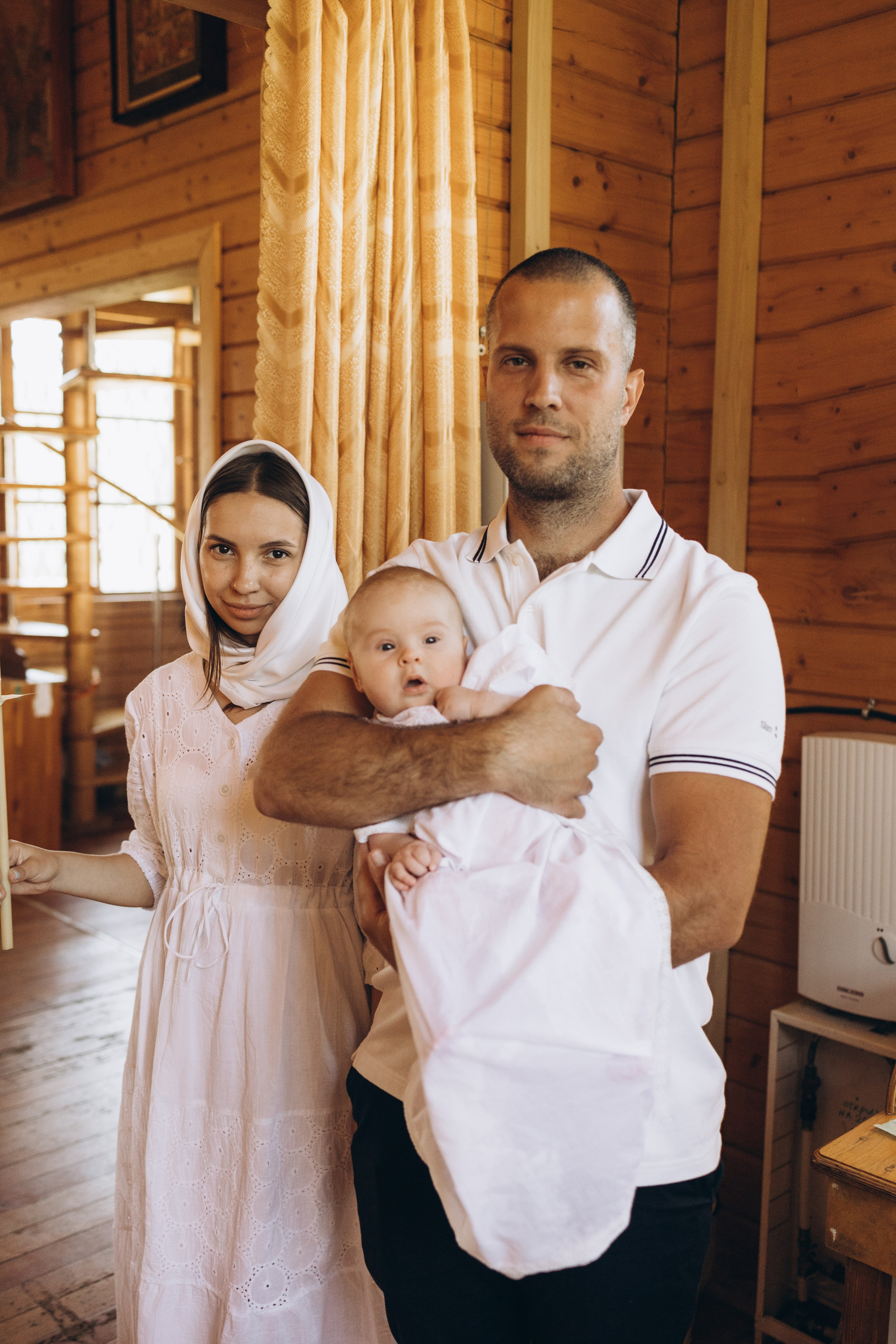 Крещение Егора. Семейный фотограф в Москве Виктория Ястребинская