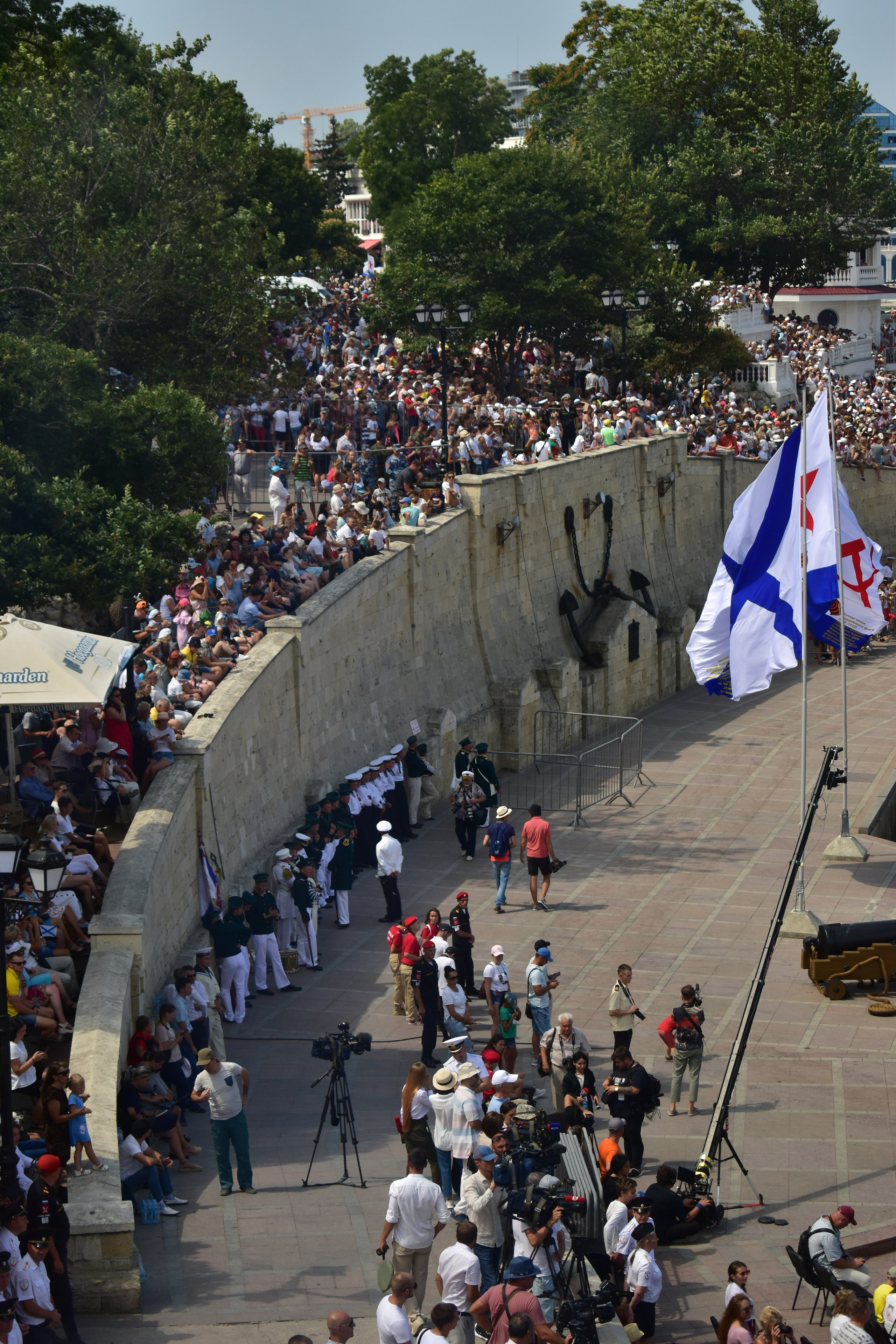 Парад ВМФ. Фотограф-ретушер в Крыму Юля Лобурец
