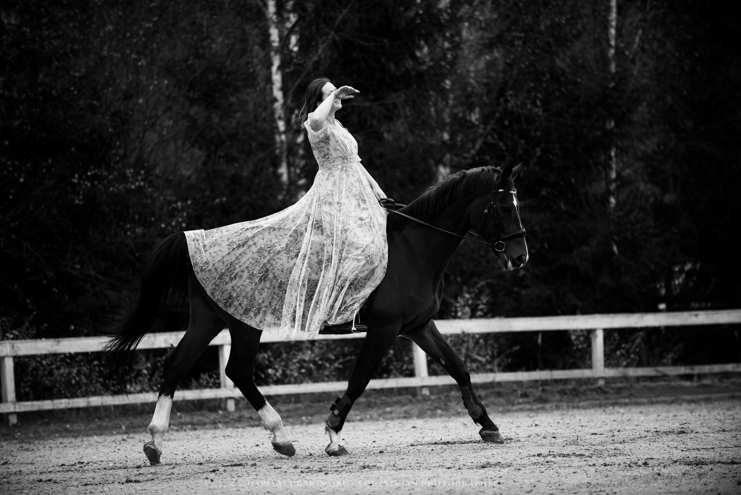 Василиса и ЛеМар. Конный фотограф Куракина Дарья • Фотосессии с лошадьми