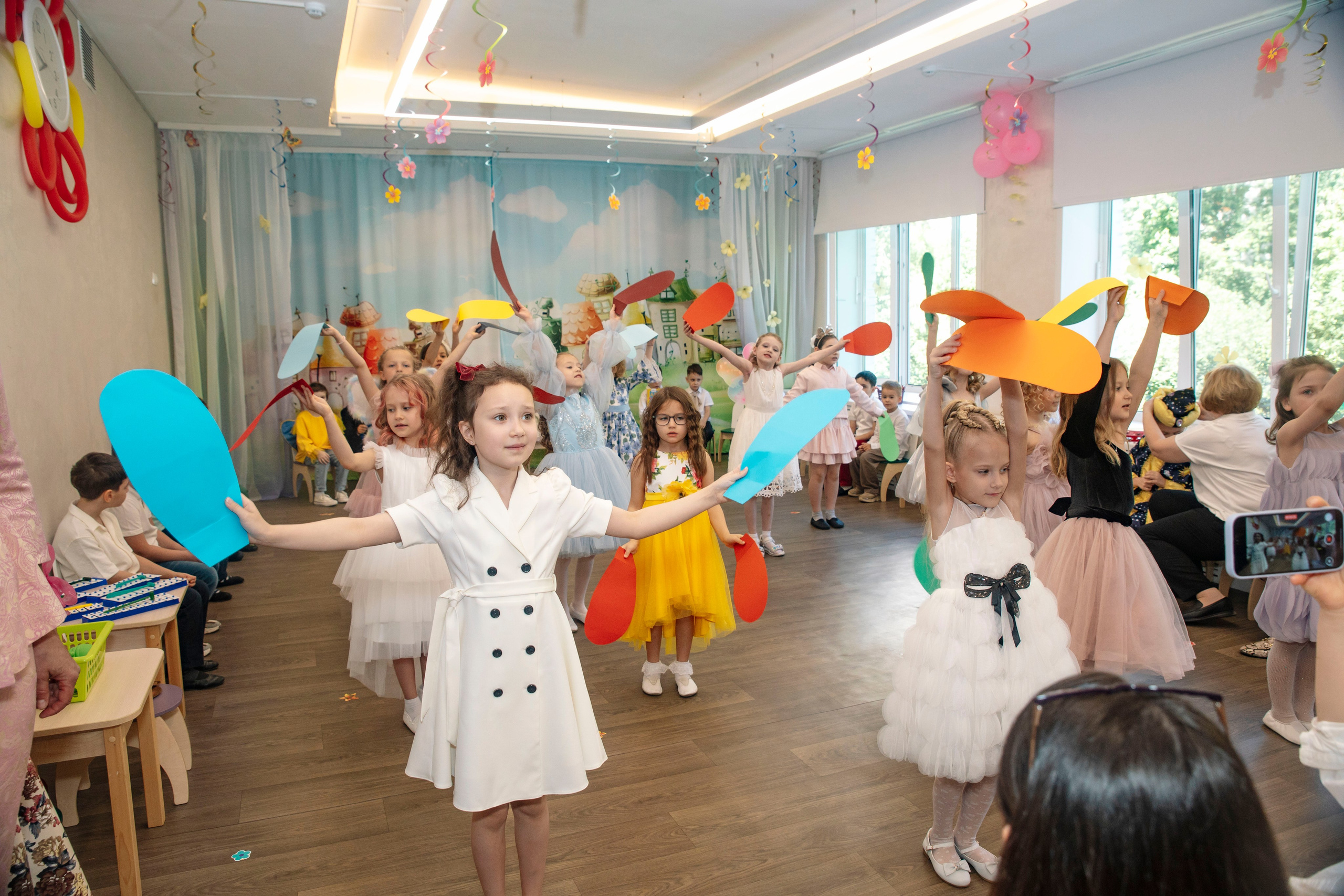 Выпускной в детском саду Маргаритка Курчатовская школа. Фотограф в Москве Яна Полосина