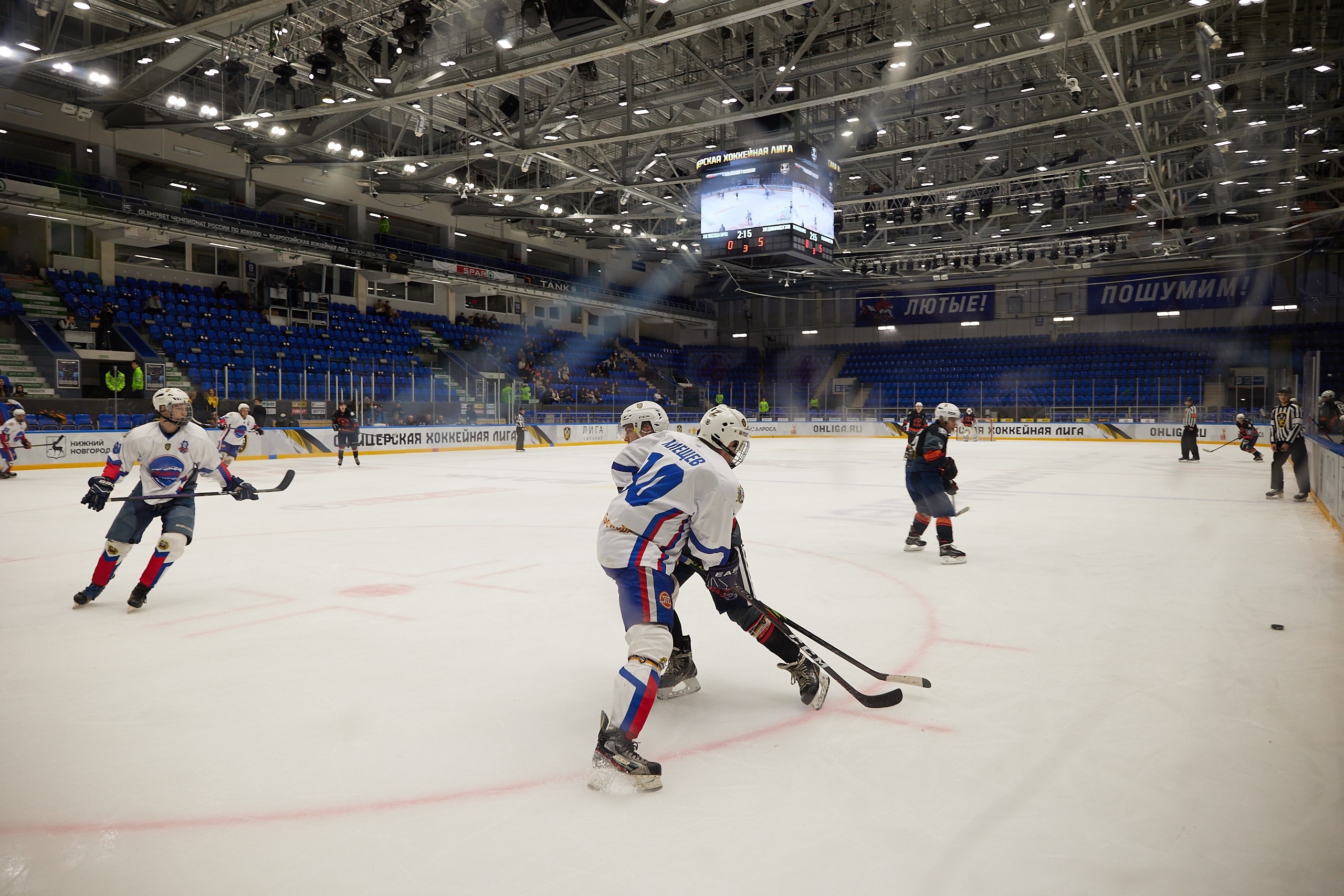 Репортаж. Офицерская хоккейная лига 2025 год. Спортивный фотограф Некрасов Денис