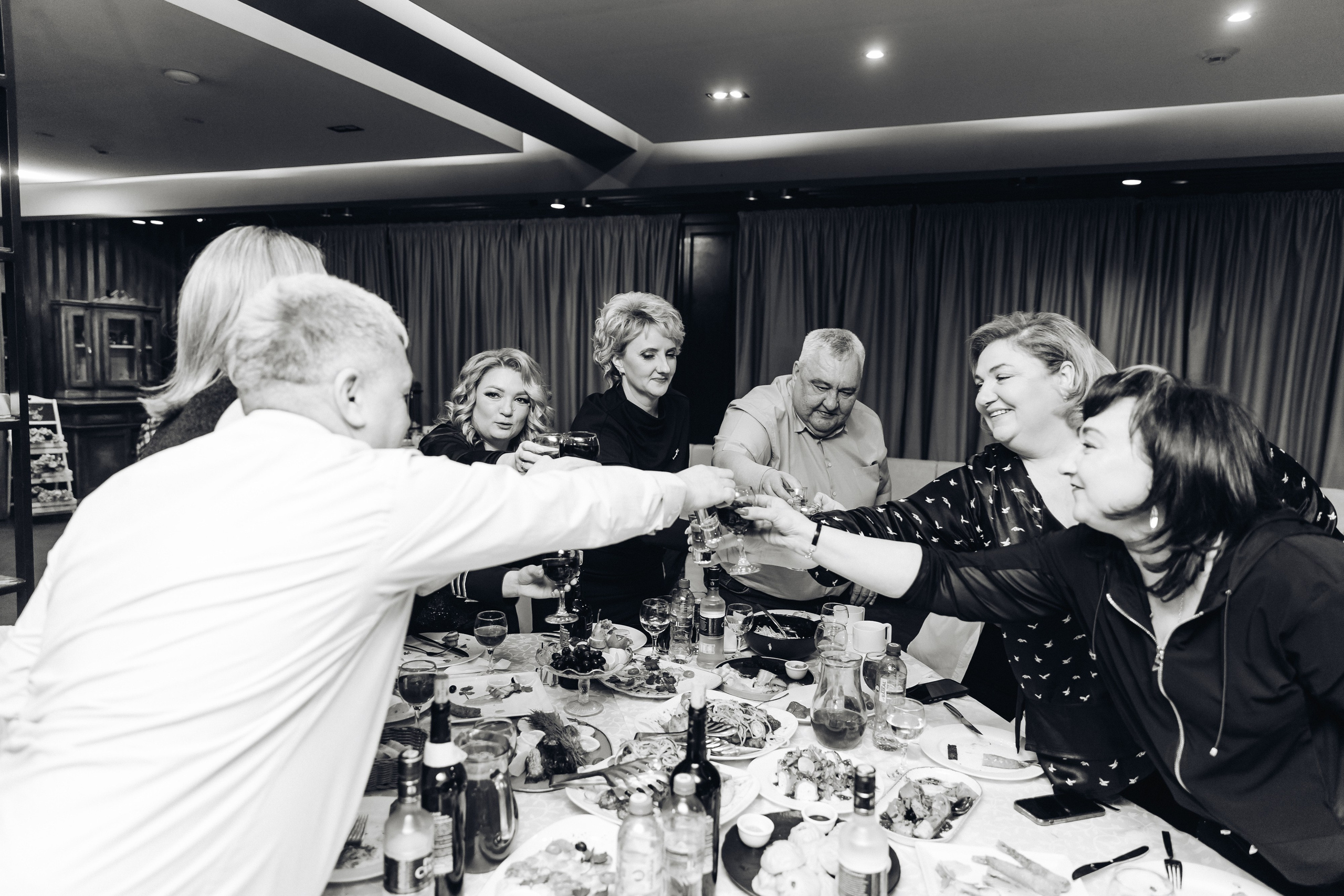 Юбилей в ресторане Вояж. Свадебный и семейный фотограф в Улан-Удэ