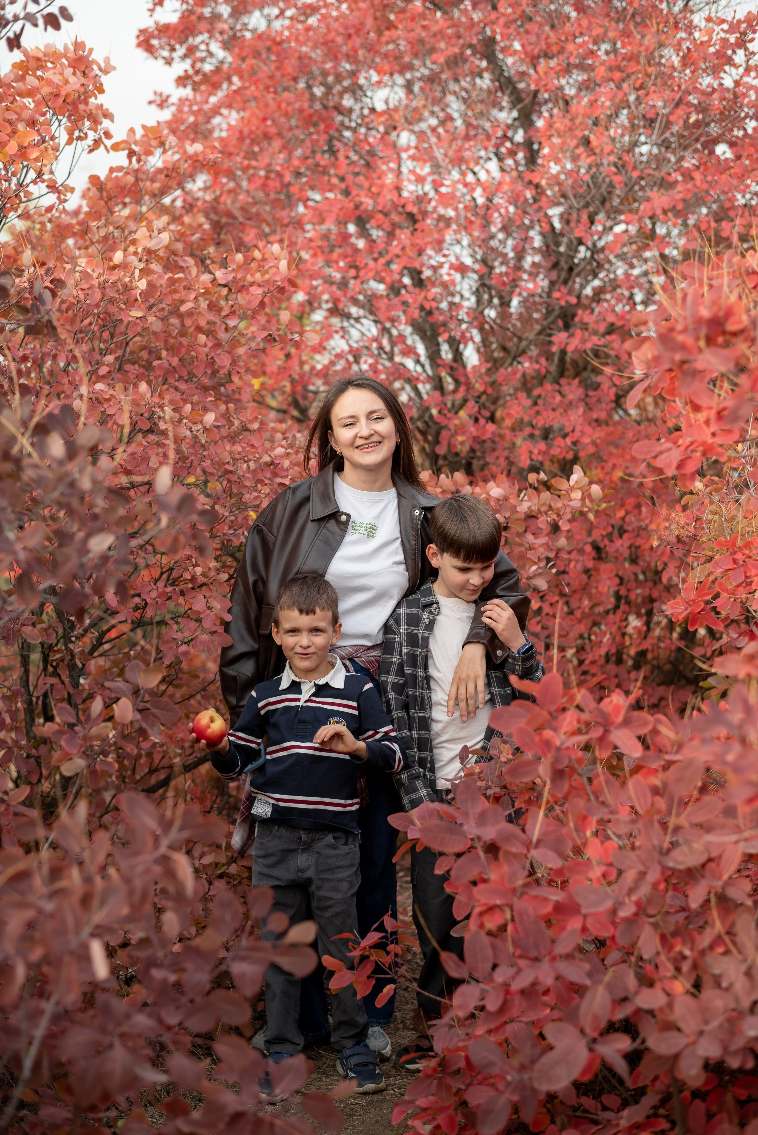 Юля и дети. Семейный фотограф Ирина Сгибнева