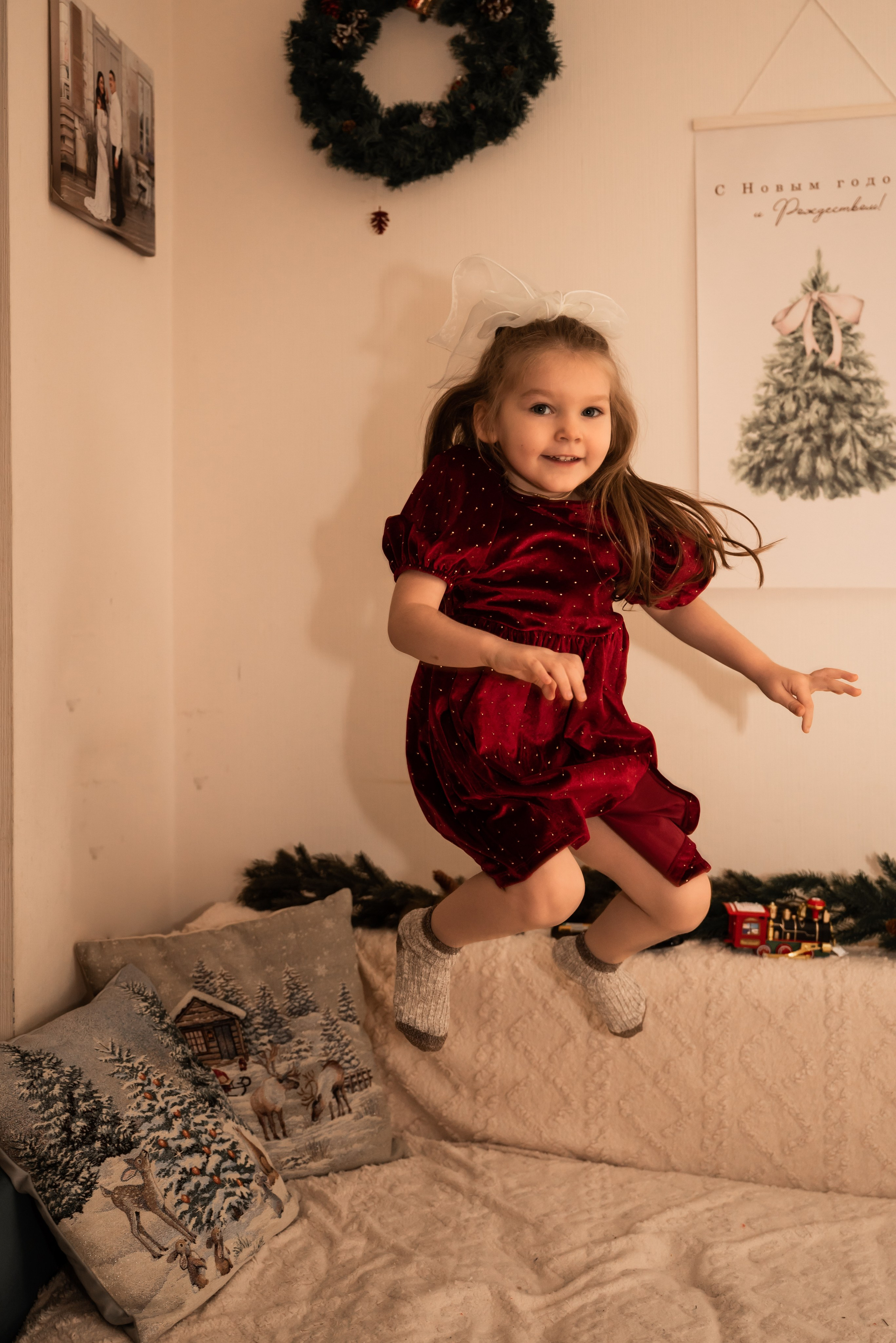 Новогодняя история Варвары. Фотограф Ксения Огородова портфолио