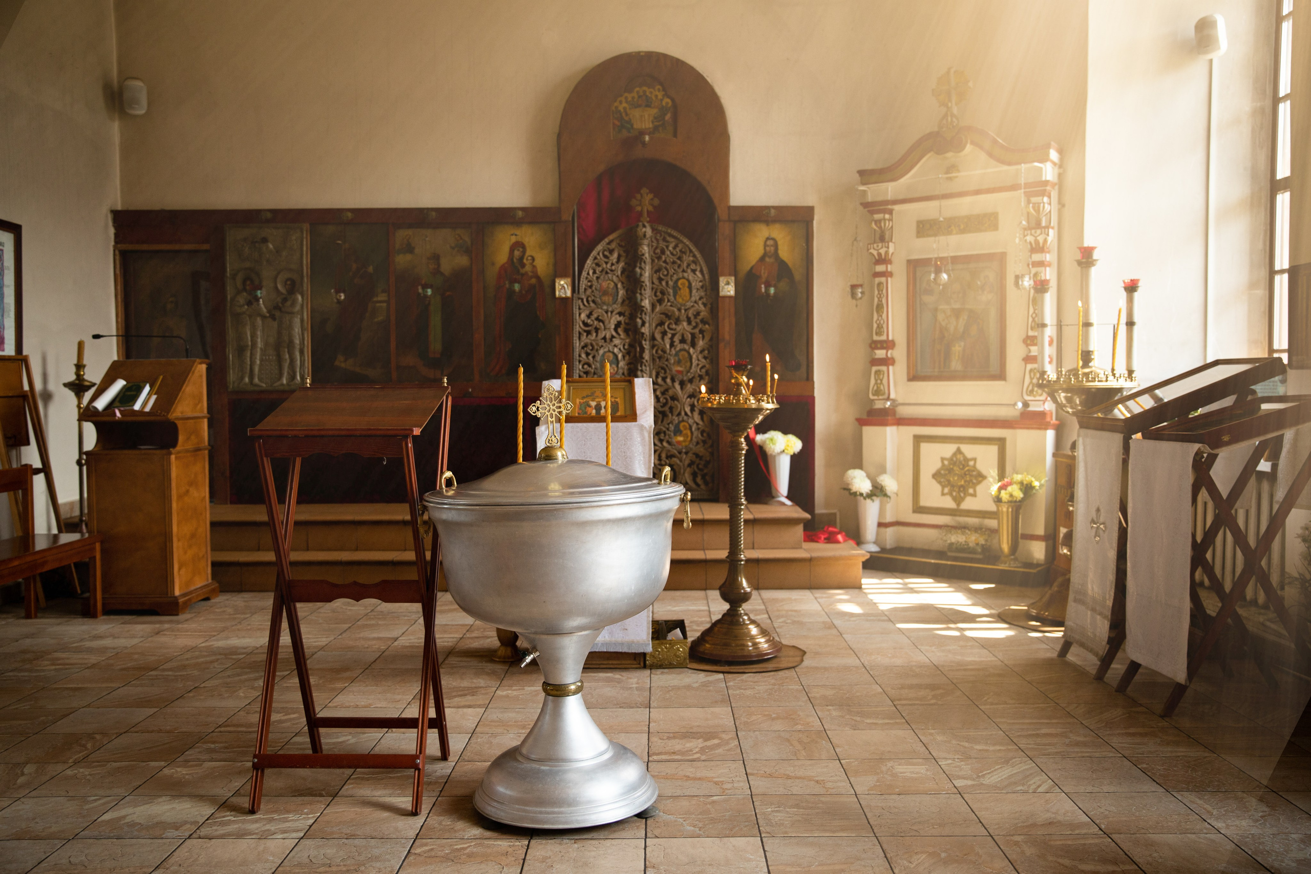 Крещение Марии. Фотограф на крещение в Рязани. Семейный фотограф