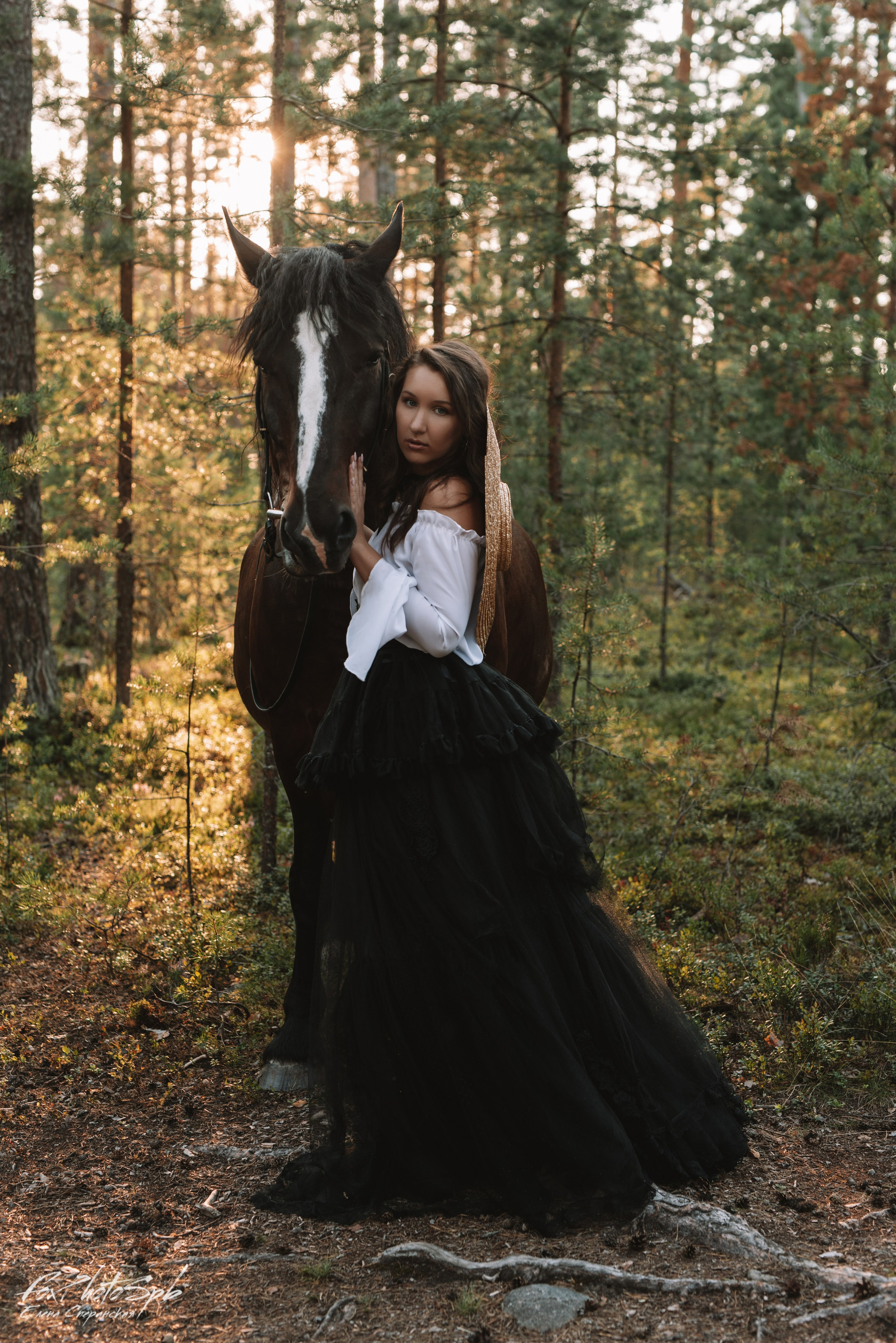 С лошадками. Фотограф в Санкт-Петербурге и Ленинградской области