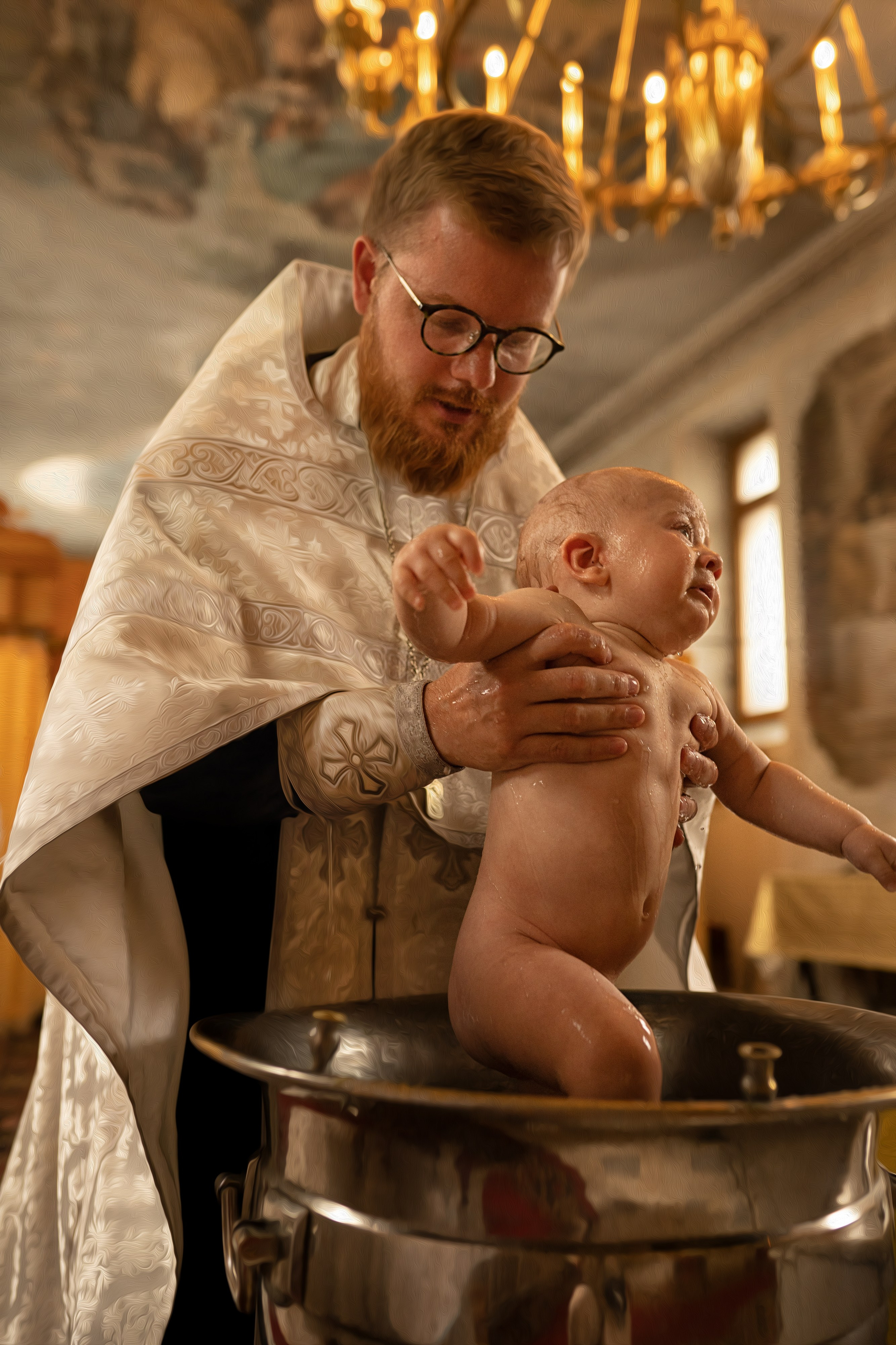 Крещение. Семейный и детский фотограф. М ария Гранкина