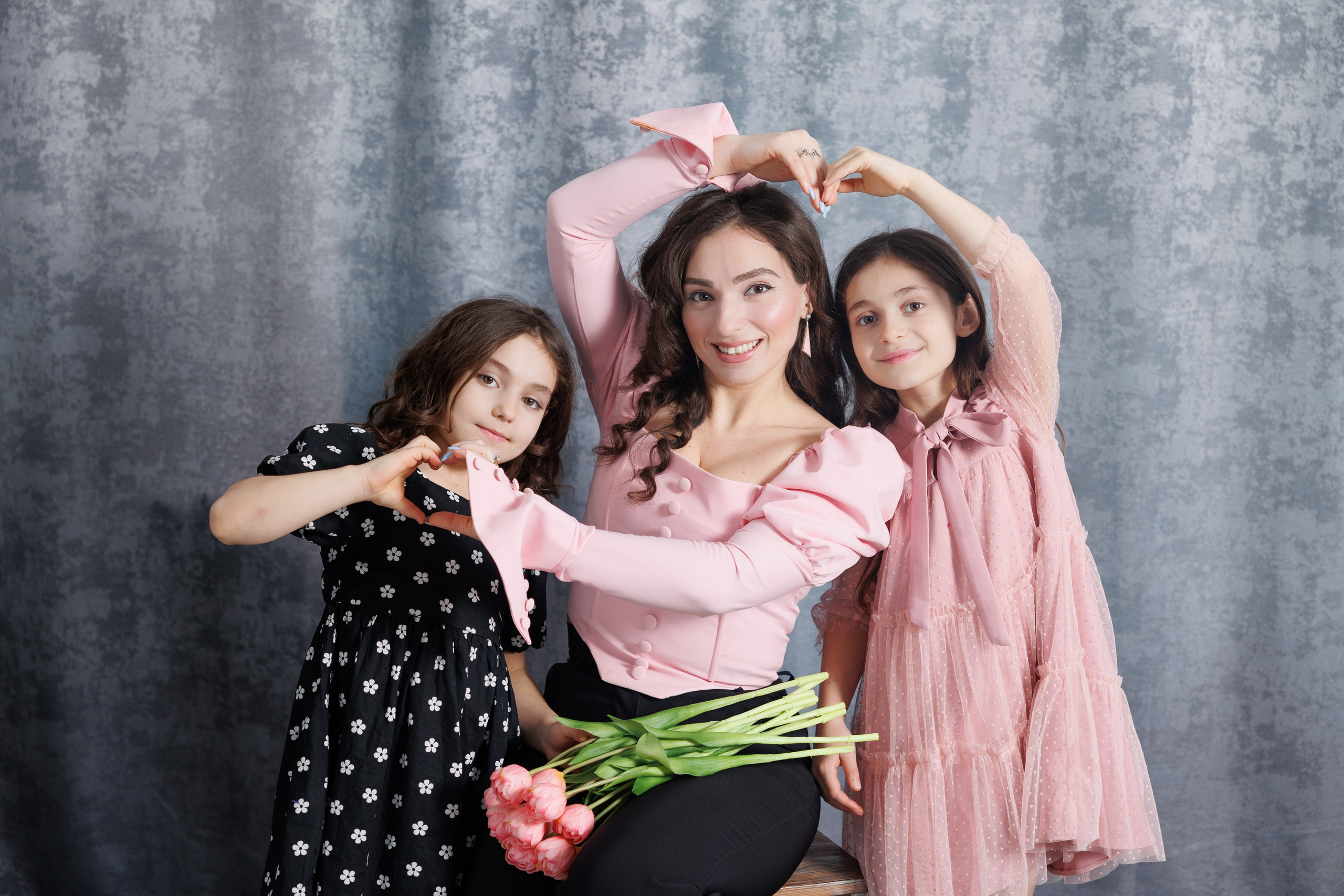 Семейный портрет. Фотограф в Краснодаре. Выпускные школьные альбомы, Свадьбы, Портреты