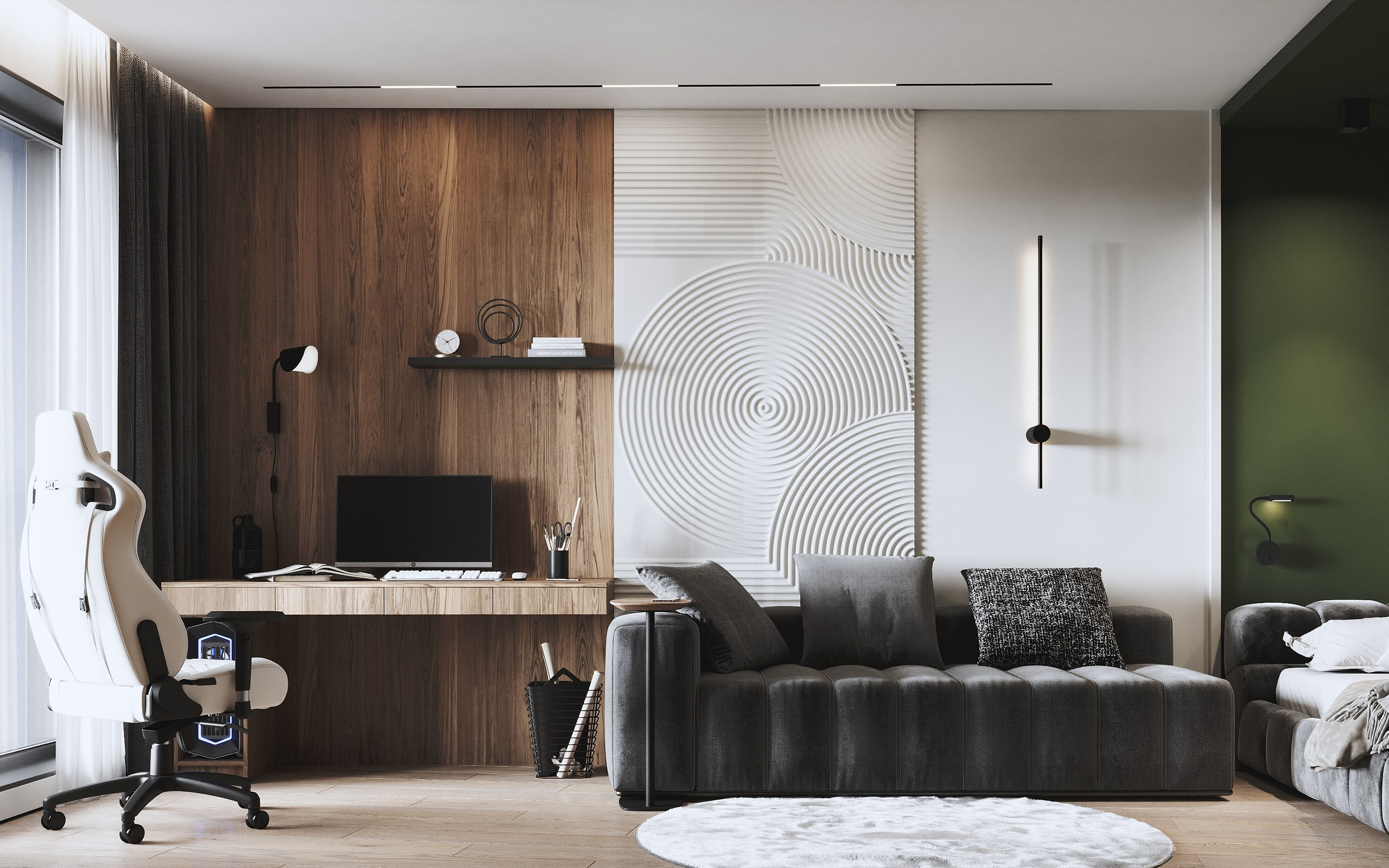 Квартира 116 м². Дизайнер интерьера Малюгина Ксения Санкт-Петербург