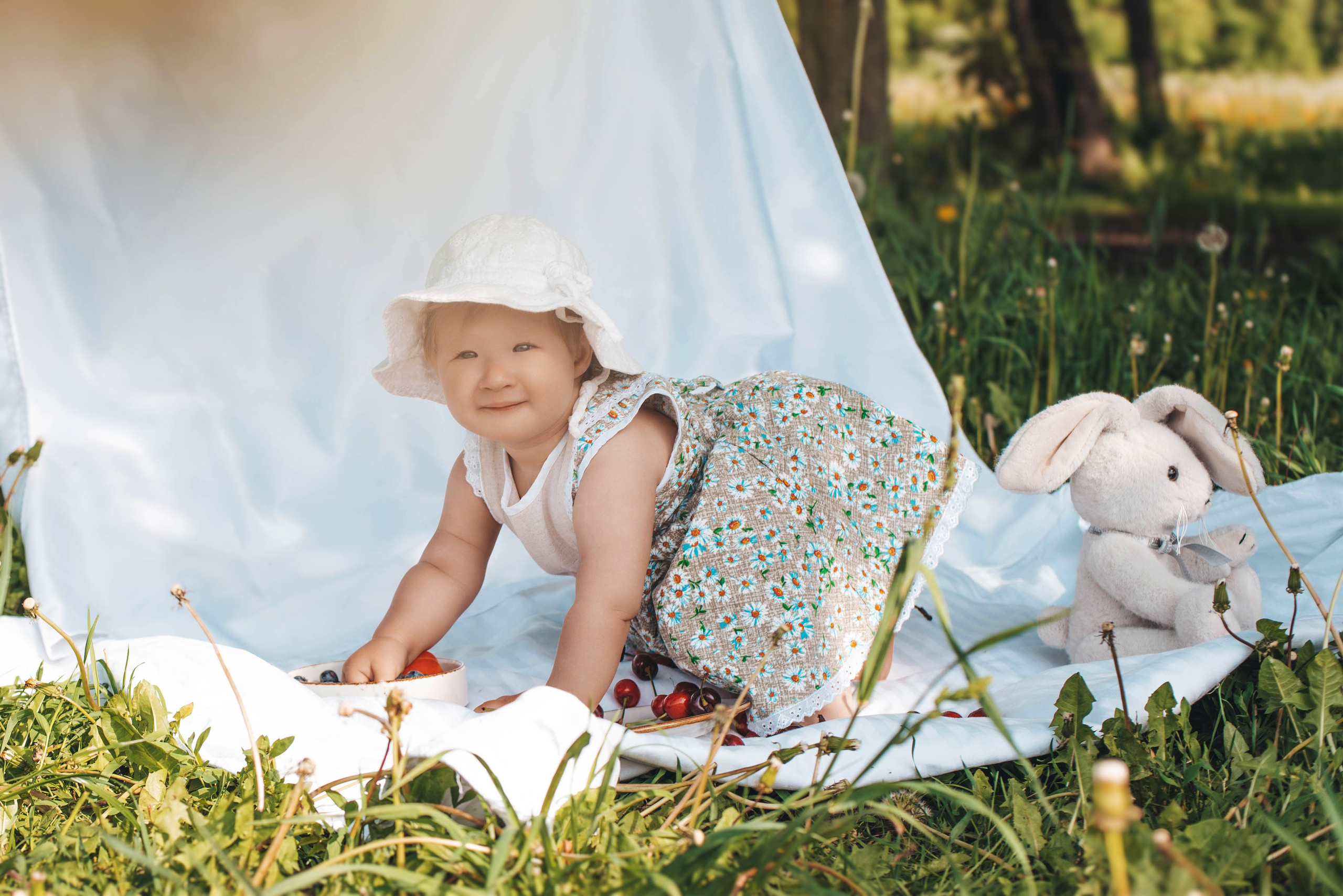 Дарья и Машуля / Фотосессия в честь 1 годика. Фотограф в Санкт-Петербурге Марина Парникова