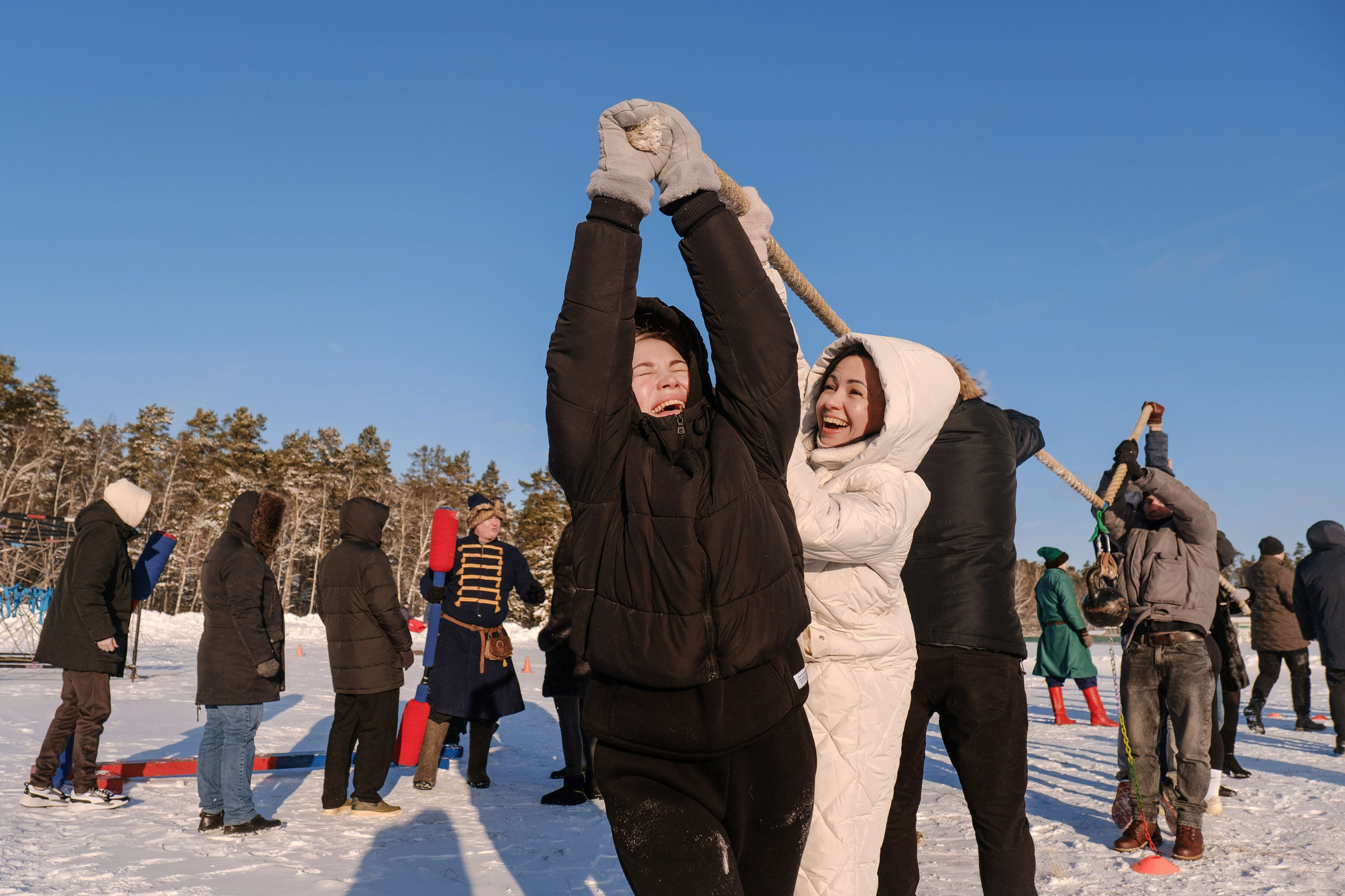Зимние игры. Свадебный и семейный фотограф Ксения Ржевская (Митрохина)