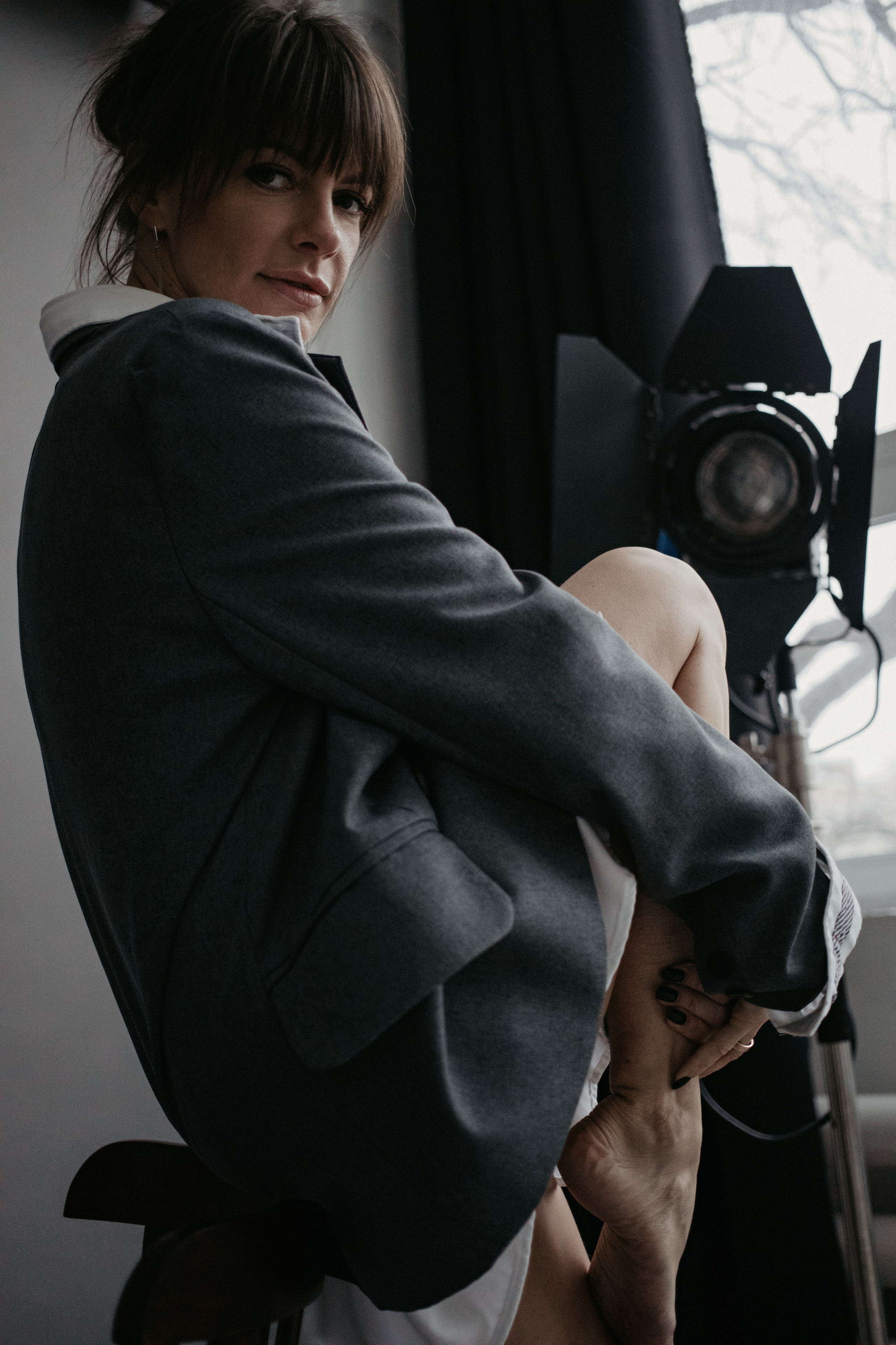 Фотосессия в студии. Фотограф из Санкт-Петербурга Оксана Валковая. Женский портрет. Портрет