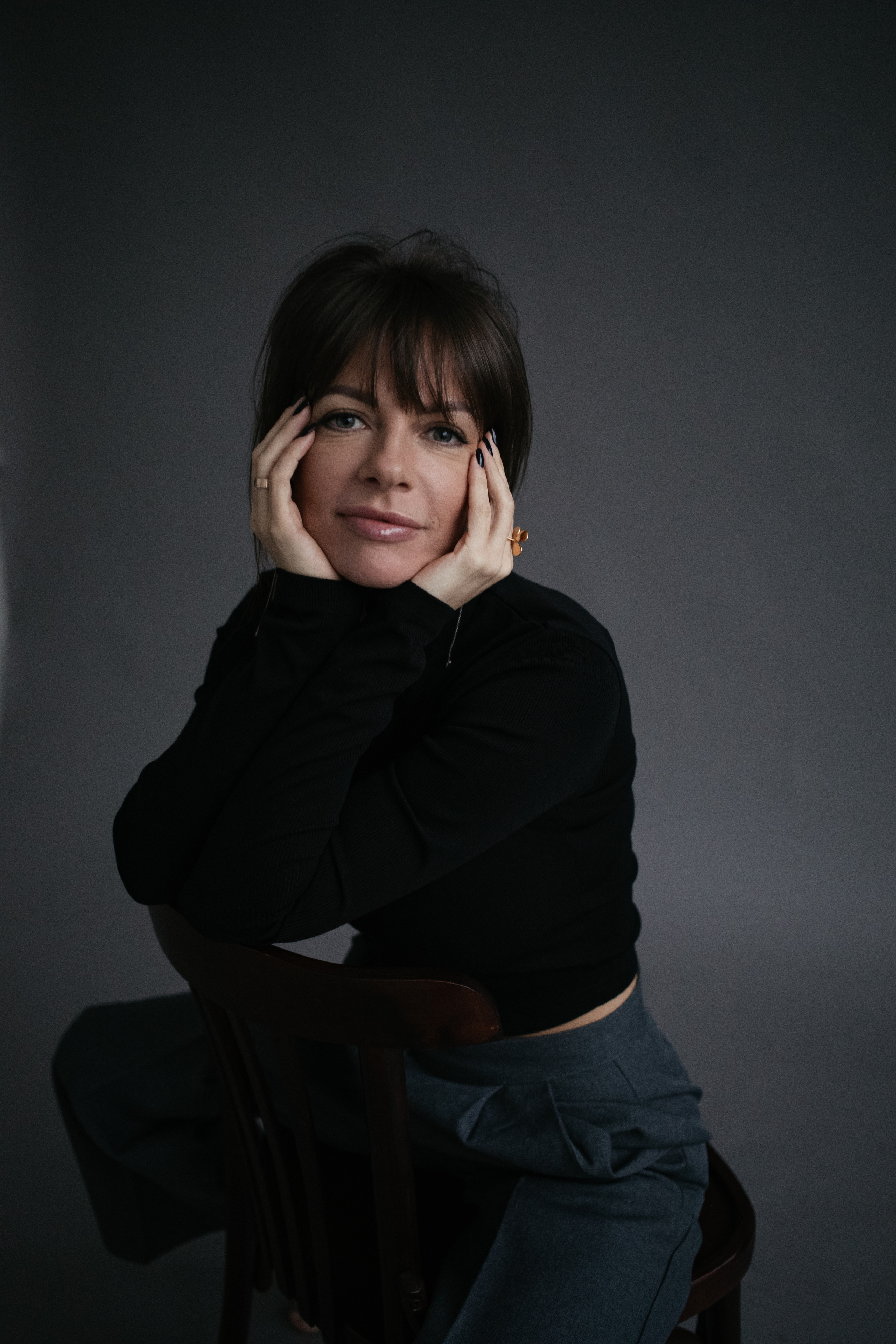 Фотосессия в студии. Фотограф из Санкт-Петербурга Оксана Валковая. Женский портрет. Портрет