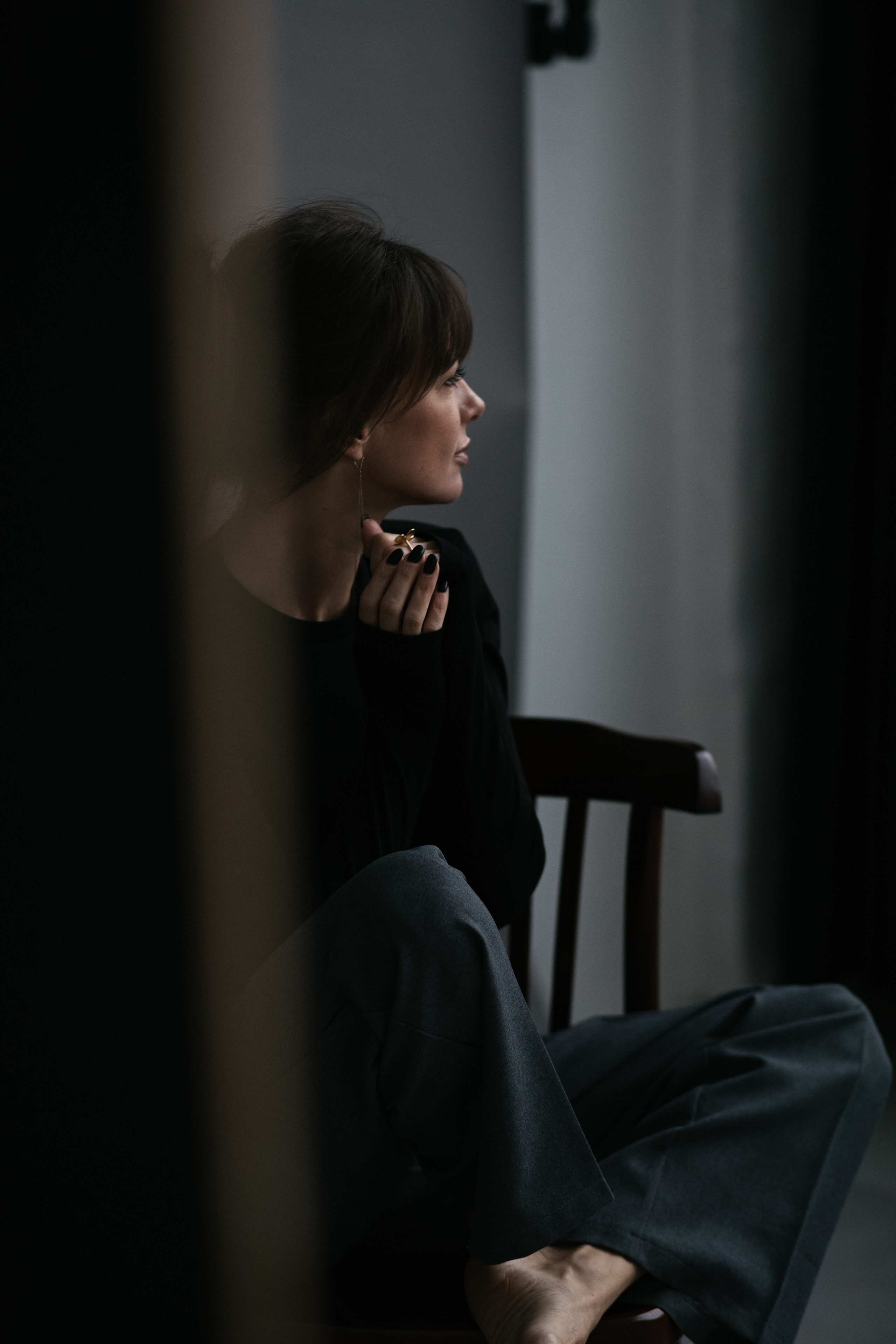 Фотосессия в студии. Фотограф из Санкт-Петербурга Оксана Валковая. Женский портрет. Портрет