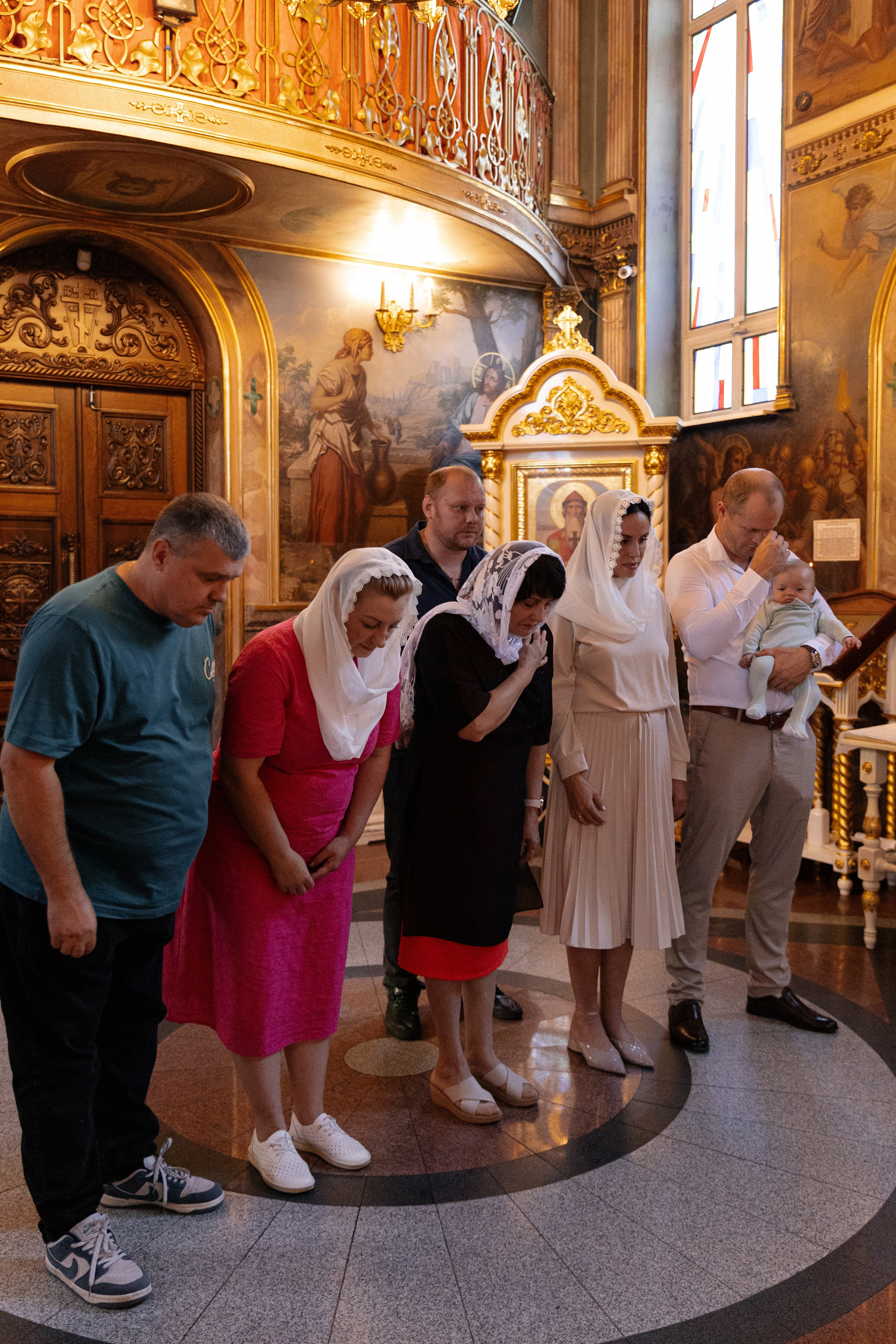Крещение в Церкви иконы Божией Матери Целительницы. Свадебный фотограф и видеограф Краснодар, Ростов, Сочи, Новороссийск