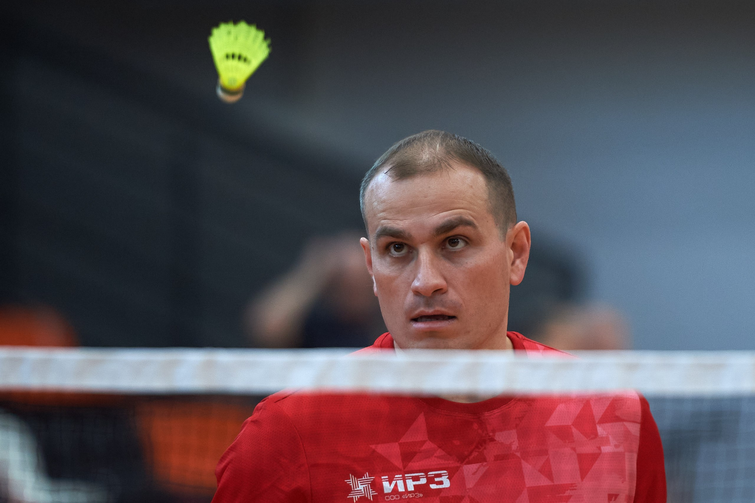 Спорт фотография бадминтон корпоративный кубок. Спортивный репортажный фотограф в Ижевске Сергей Мерзляков