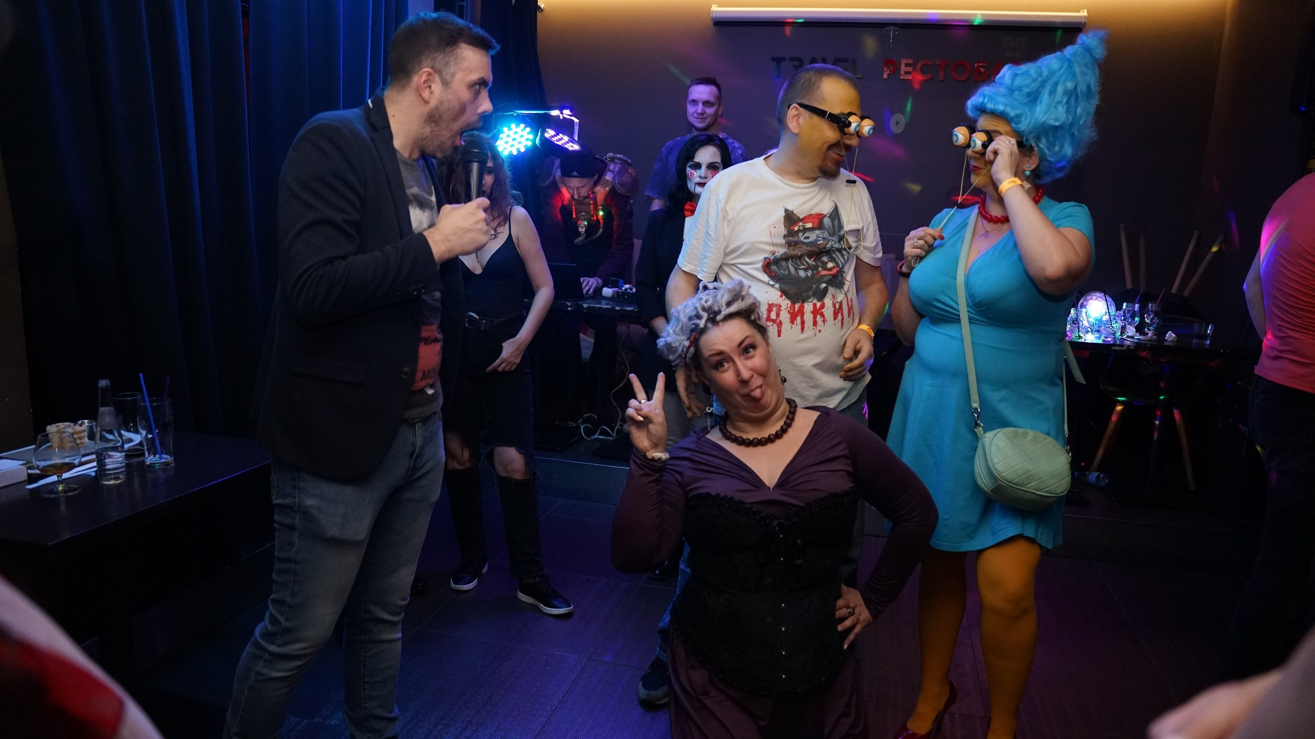 Возвращение зловещих попотрясов. Клубная вечеринка | 28.10.22. Галерея Фантим
