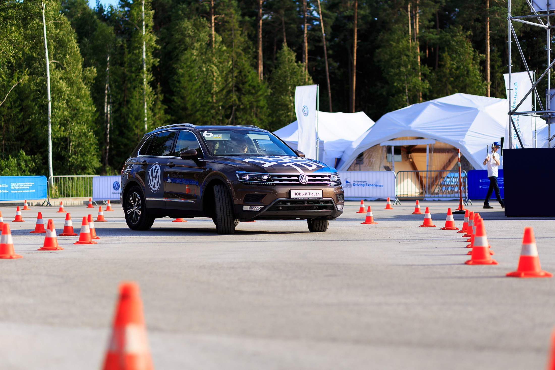 Презентация автомобиля Volkswagen Tiguan