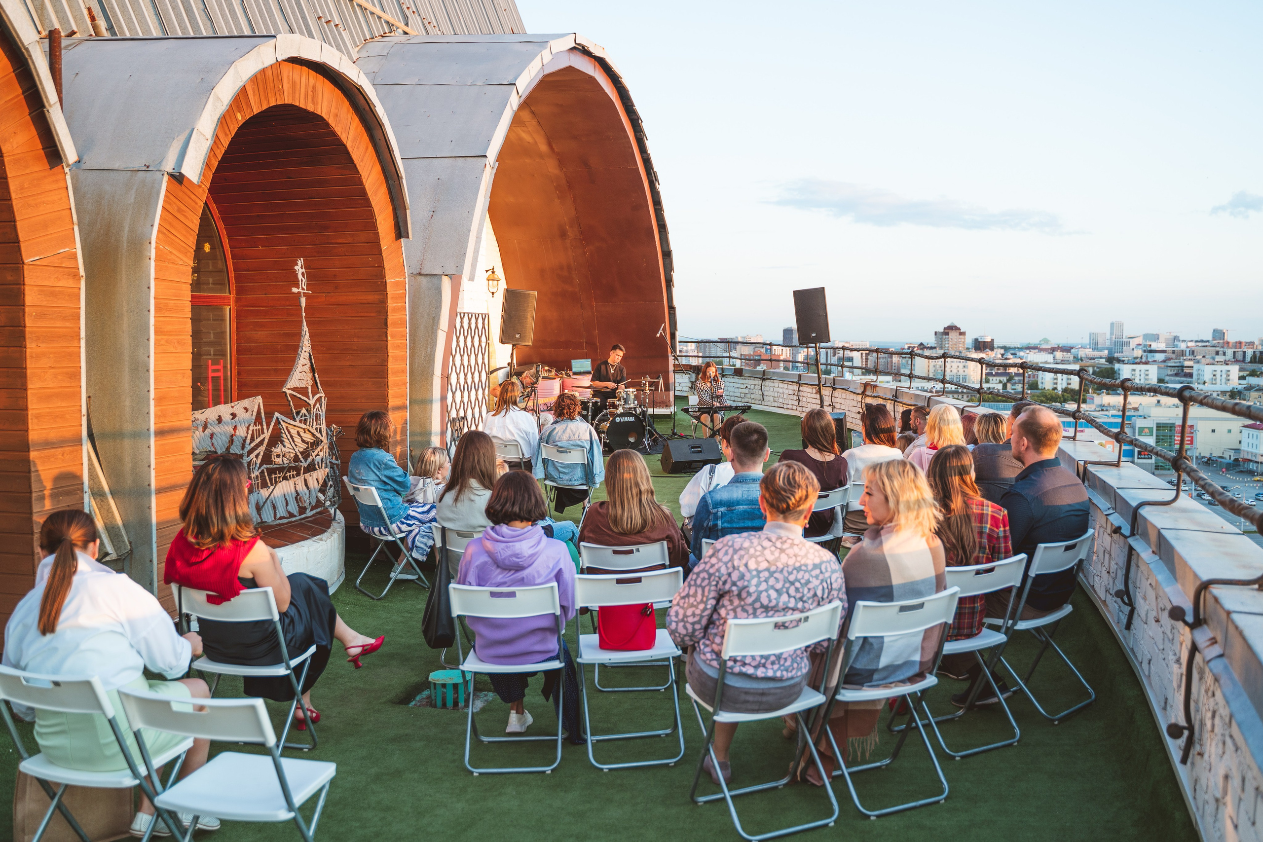 Джаз на крыше в «Доме Карлсона». Свадебный и репортажный фотограф в Уфе| Осетрова Ольга