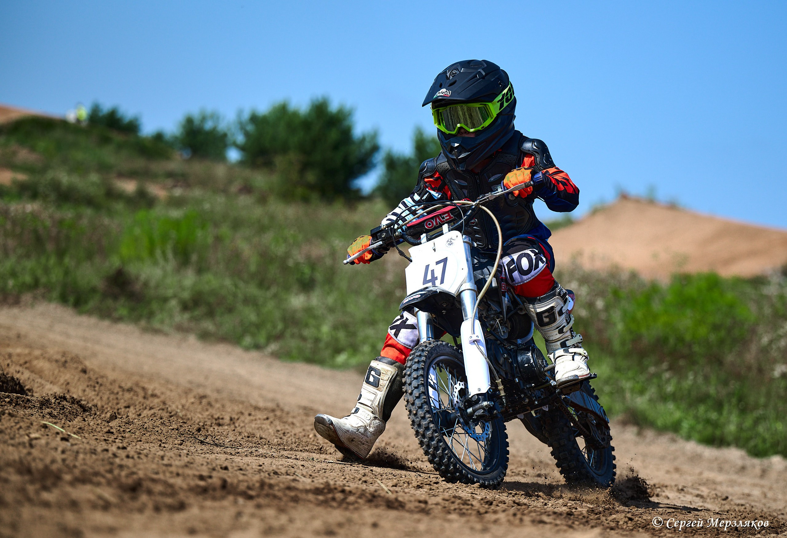 Мотокросс. Орловское. Ижевск. 25.08.2024. Спортивный репортажный фотограф в Ижевске Сергей Мерзляков