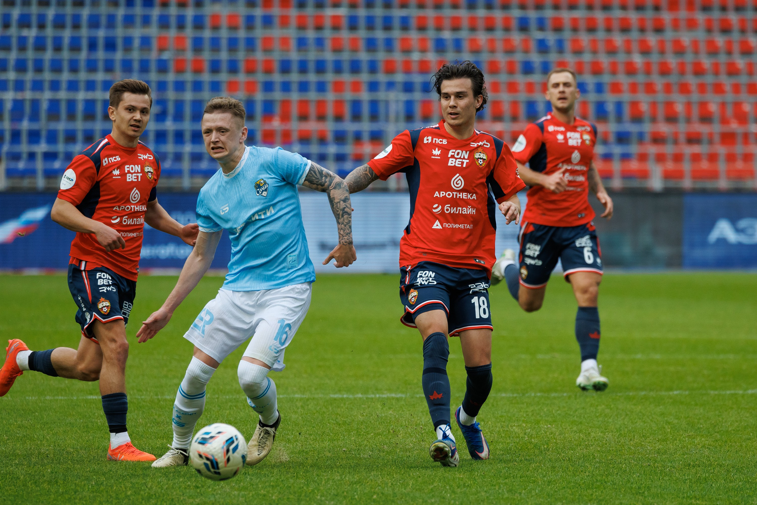 Футбол. ЦСКА — Сочи