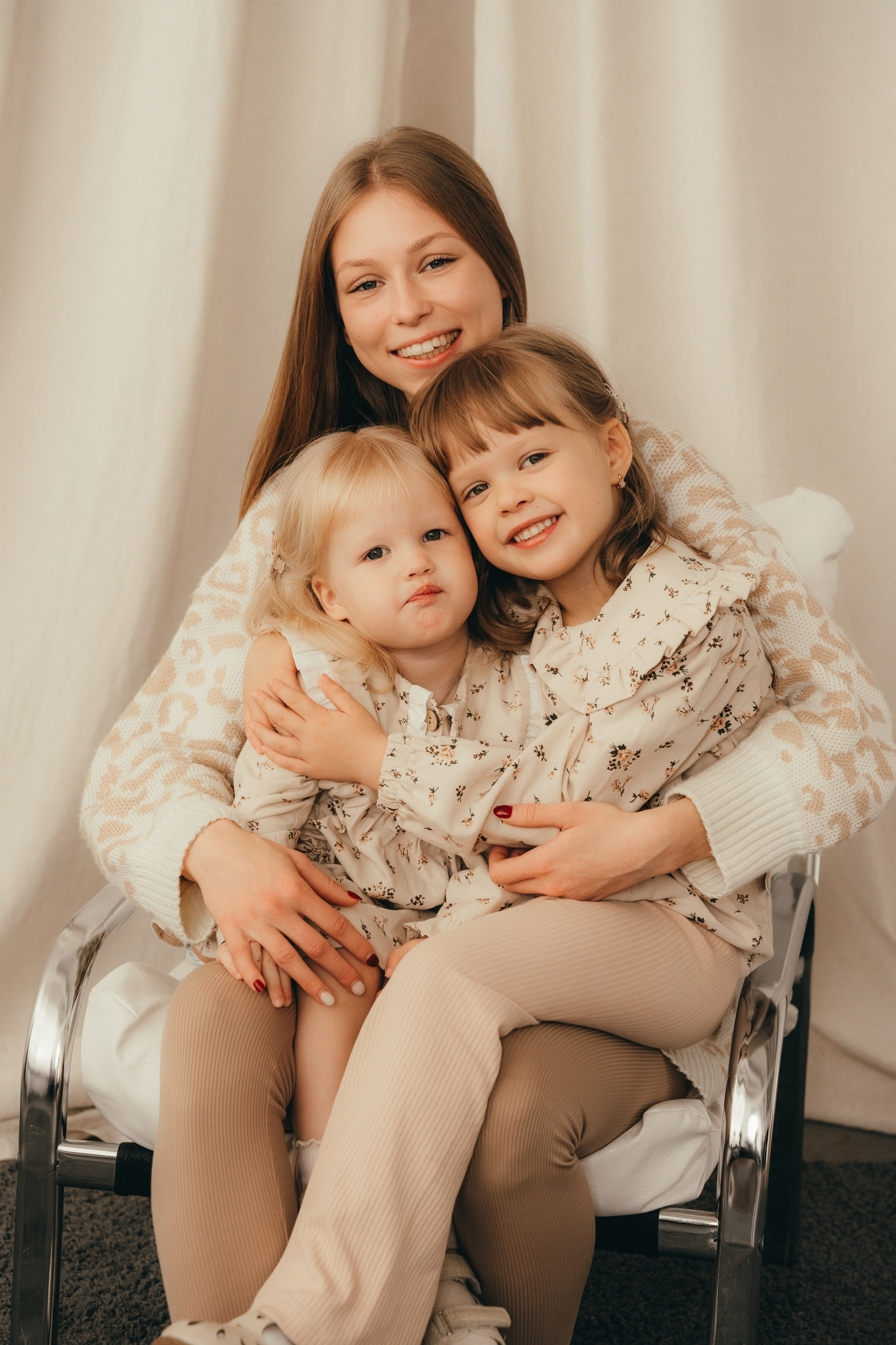 Большая семья. Семейный фотограф • Домашние съемки в Нижнем Новгороде