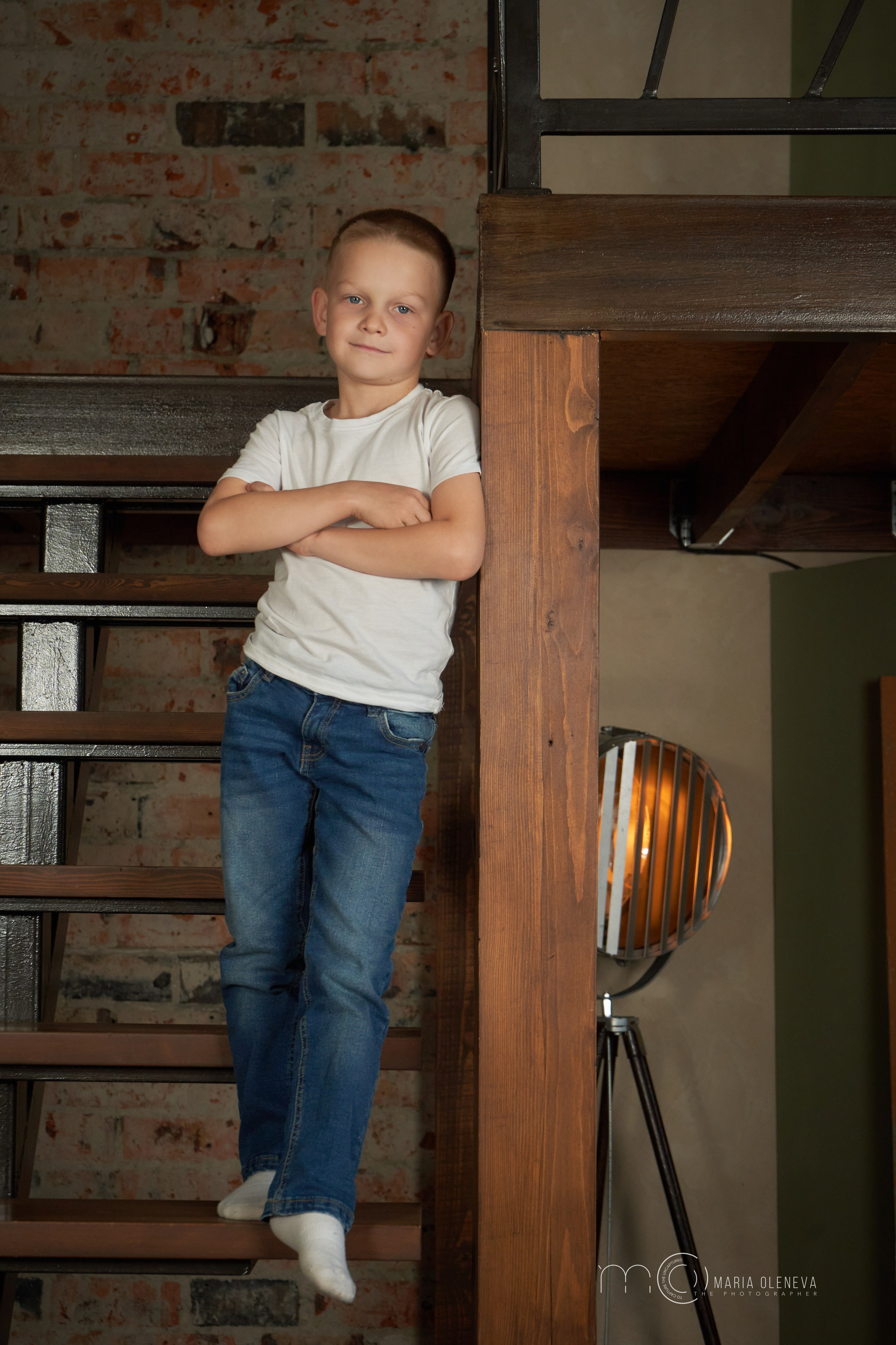 Снежно семейное. Фотограф Мария Оленева