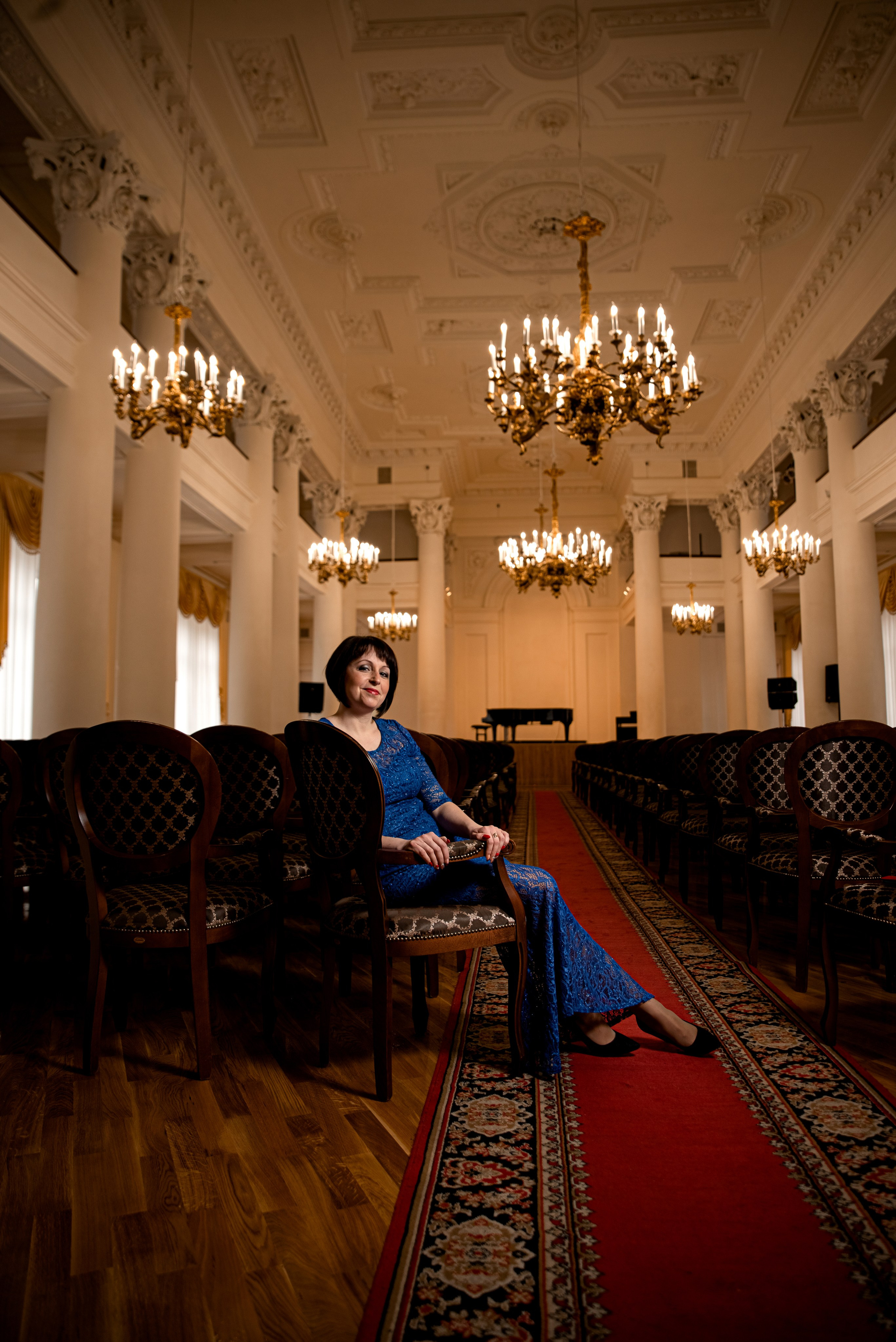 Портретная фотосессия для Дарьи. Зал Дворянского собрания. Семейный и детский фотограф в Туле Светлана Воронкова