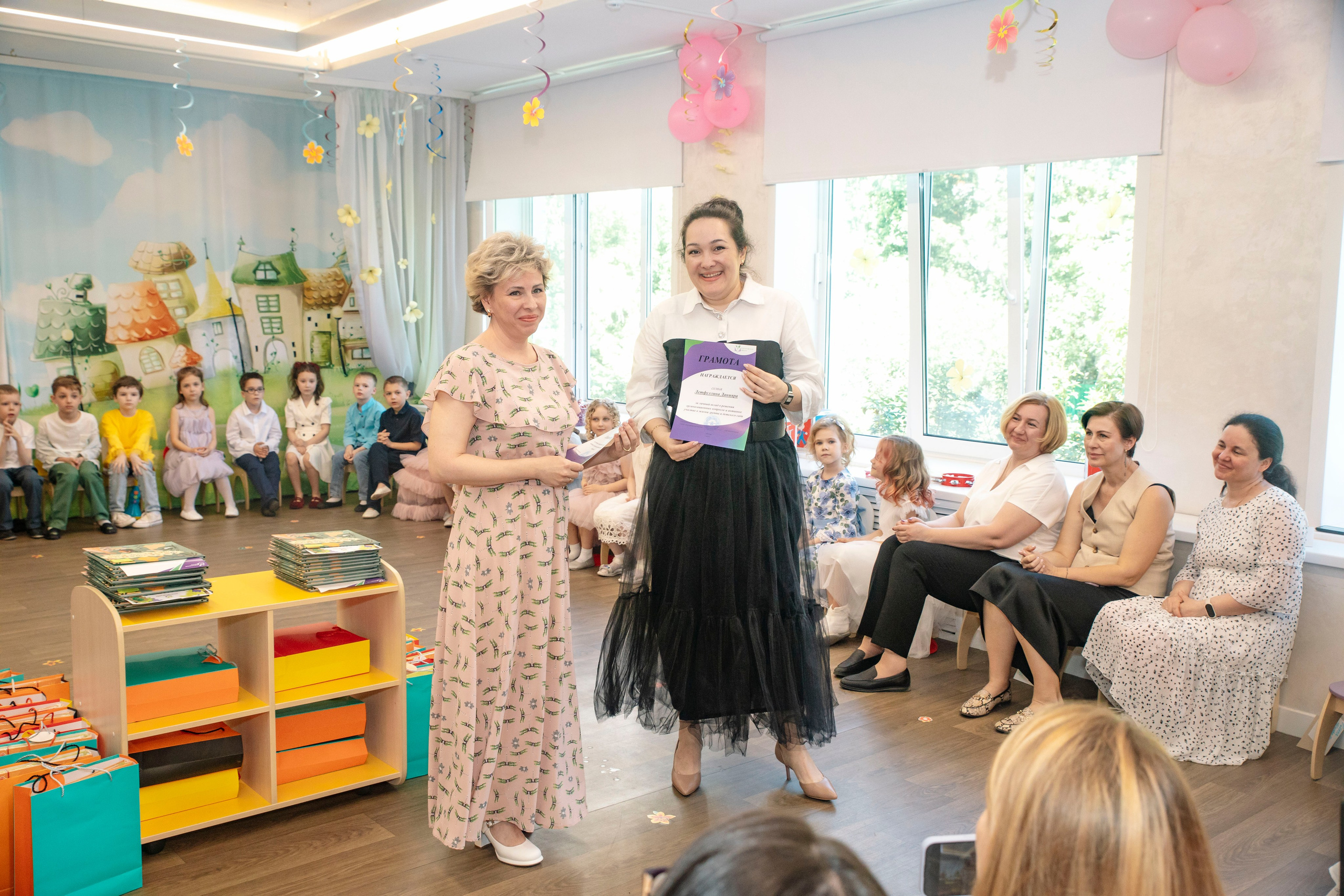 Выпускной в детском саду Маргаритка Курчатовская школа. Фотограф в Москве Яна Полосина