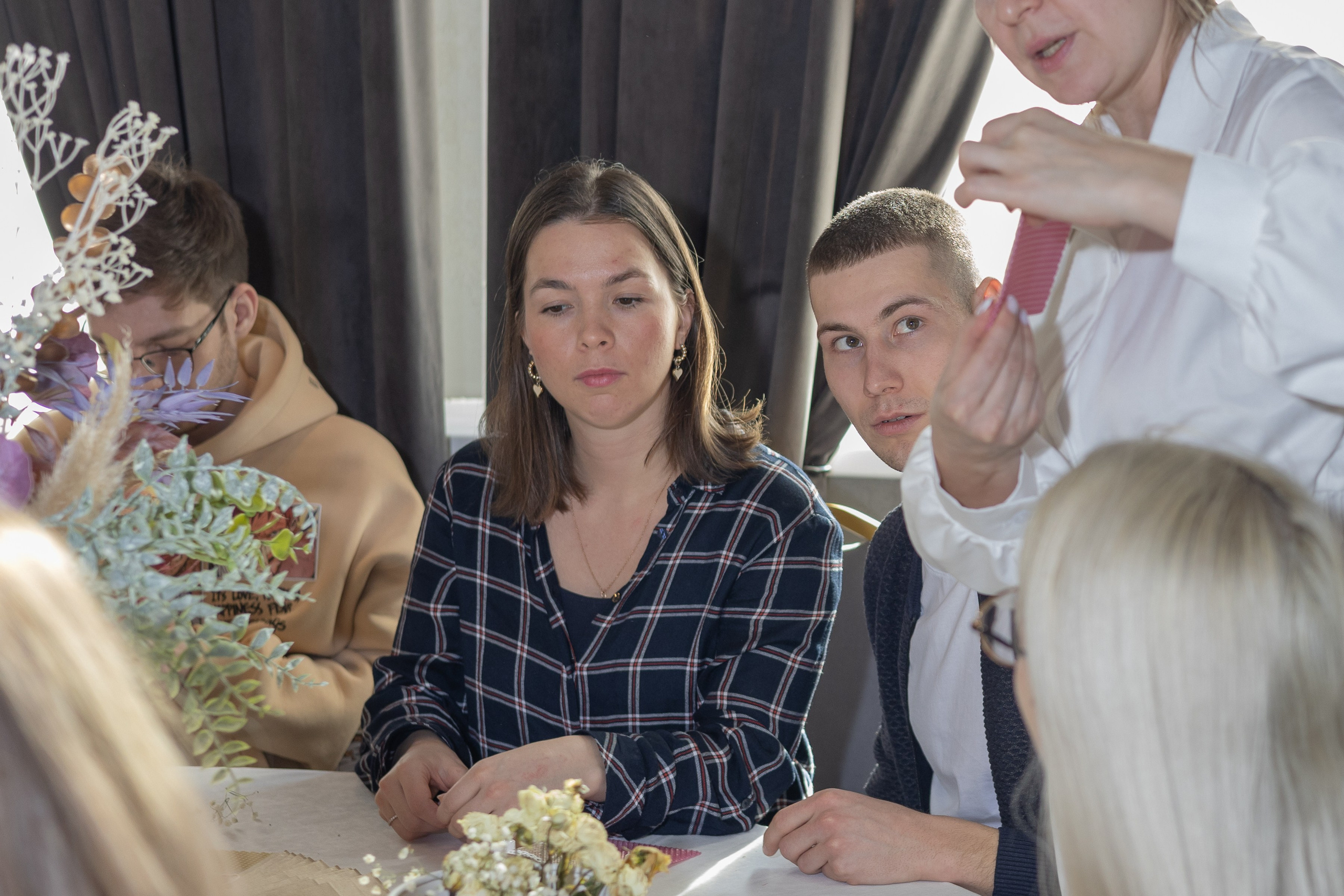 Свадебное чаепитие для молодоженов