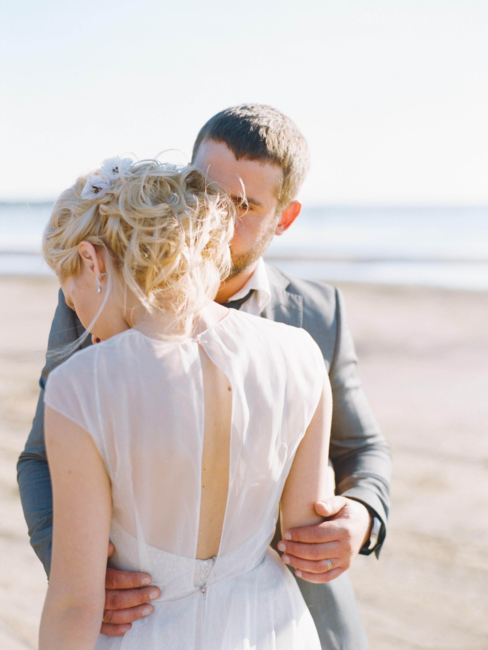 Ксения и Алексей, свадьба на Финском заливе. Изящная фотография | Ксения Милушкина