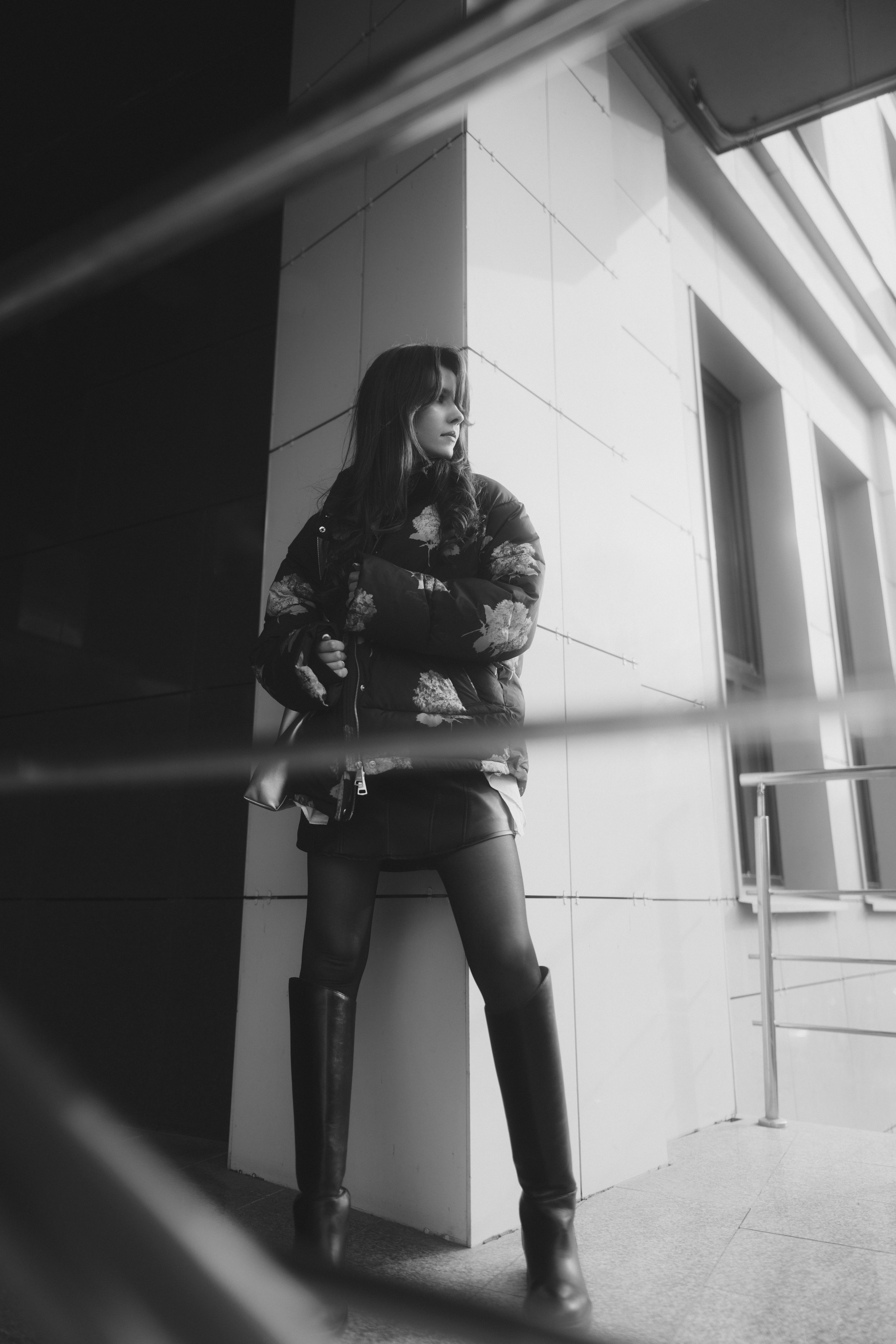 Women’s street photoshoot in the center of Kazan