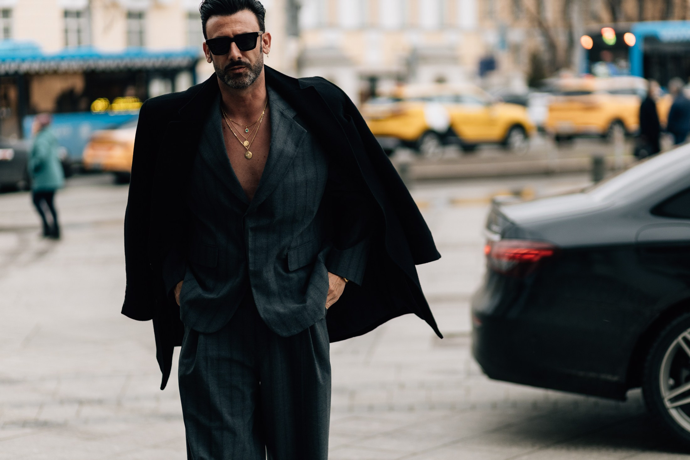 Moscow Fashion Week Streetstyle Day 2. Shami Pezhonov Photography