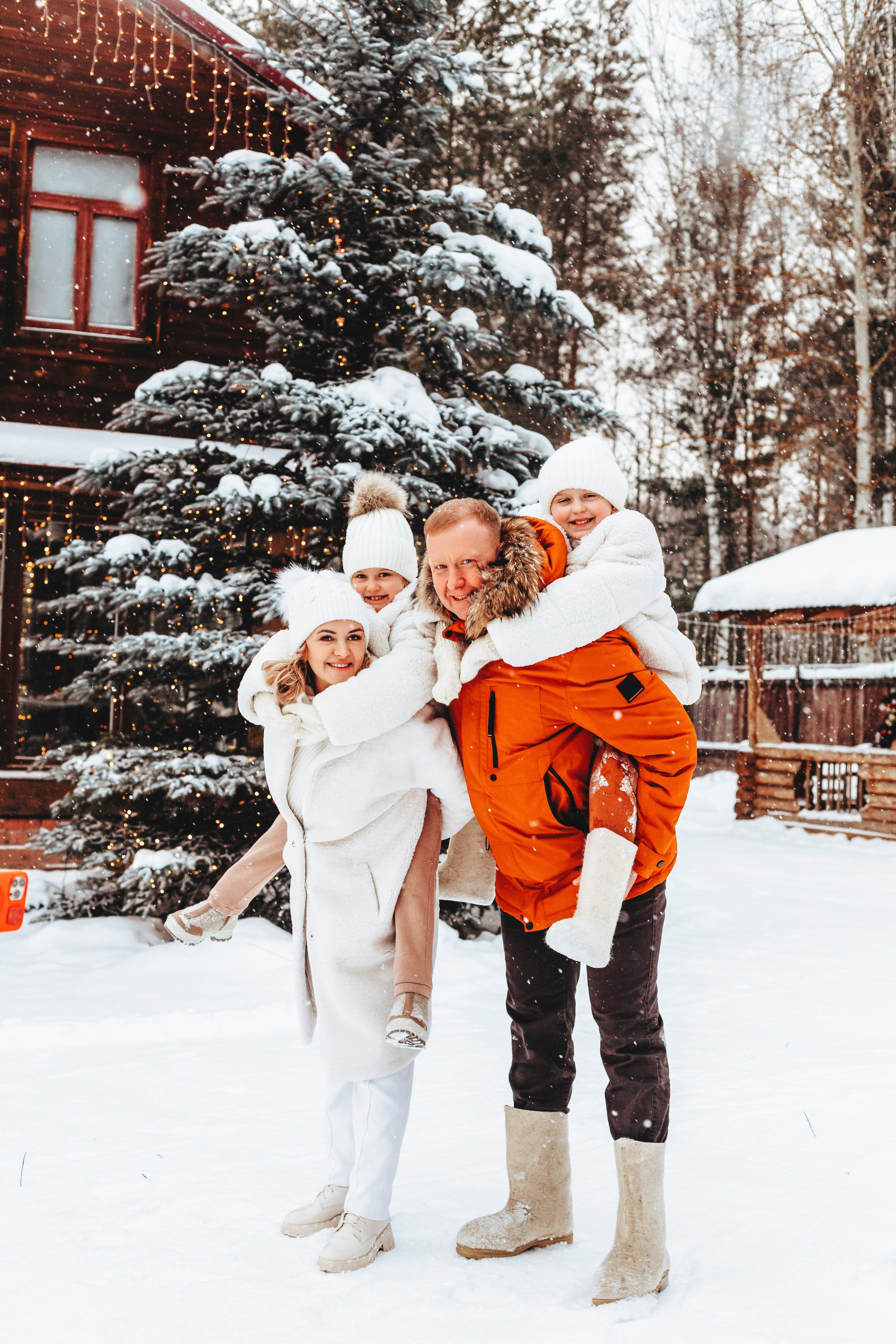 Семейная новогодняя фотосессия. Фотограф в Казани Ольга Яшина