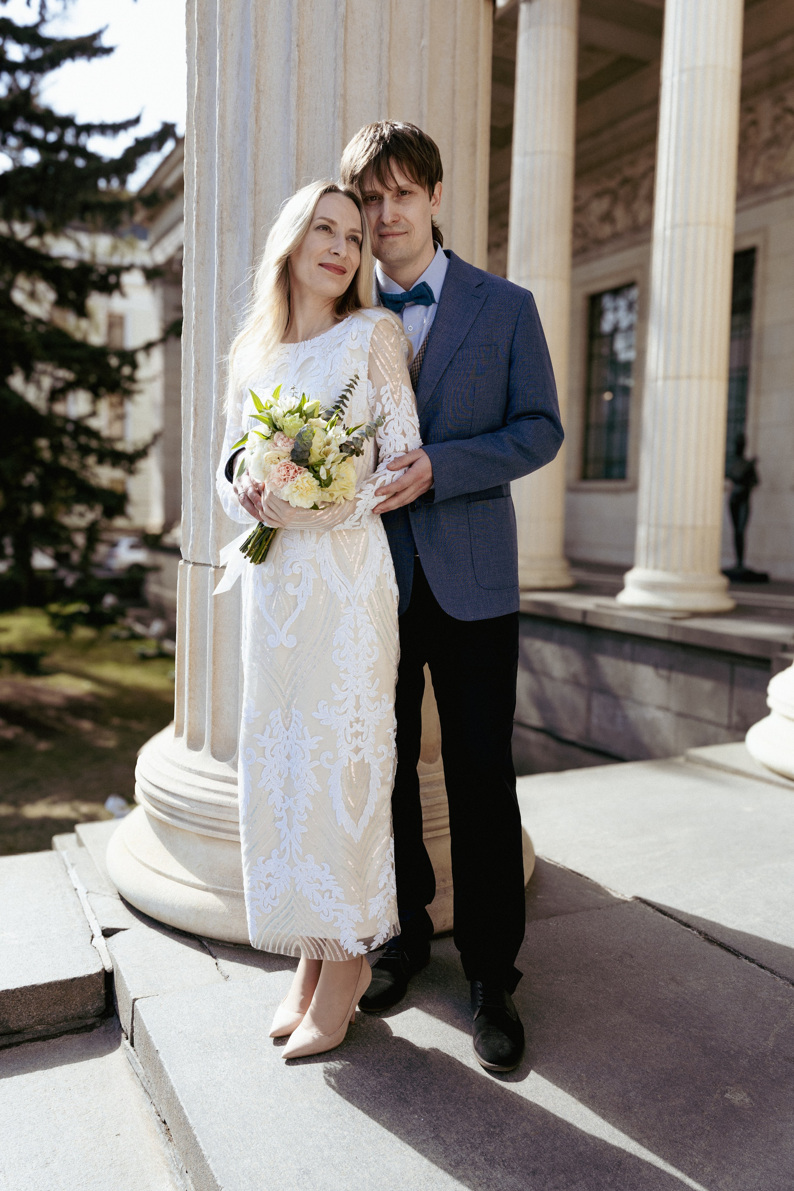 Свадьба — Пушкинский музей. Фотограф в Москве Зябченко Екатерина. Съемки беременности, love story, семейный, портреты в студии и на улице