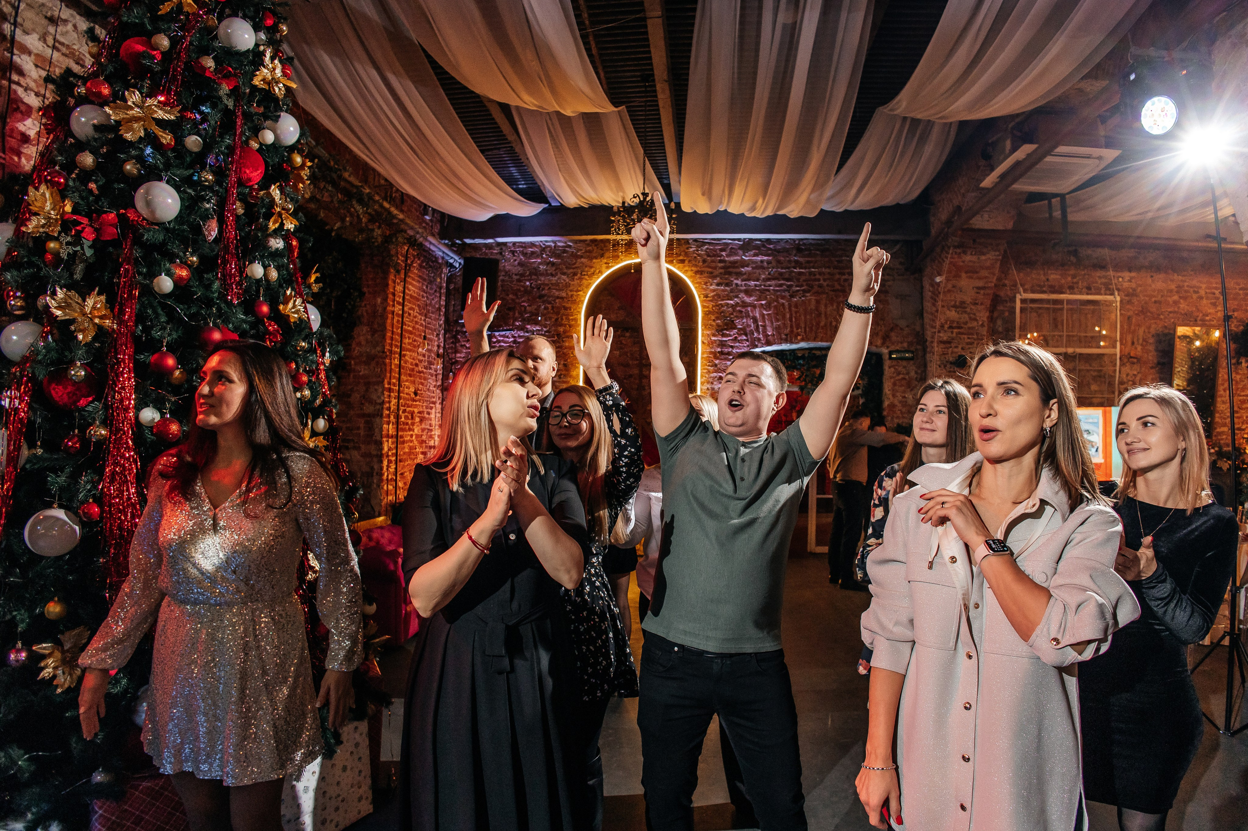 Новогодний Корпоратив «РЕСО ЛИЗИНГ». Фотограф в Санкт-Петербурге Виктория Безверхая