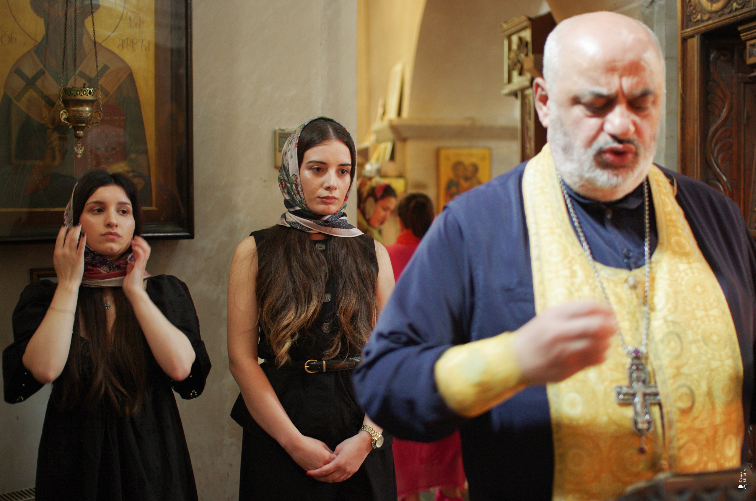 Крещение Сенаки. Портретный фотограф Денис Милютин