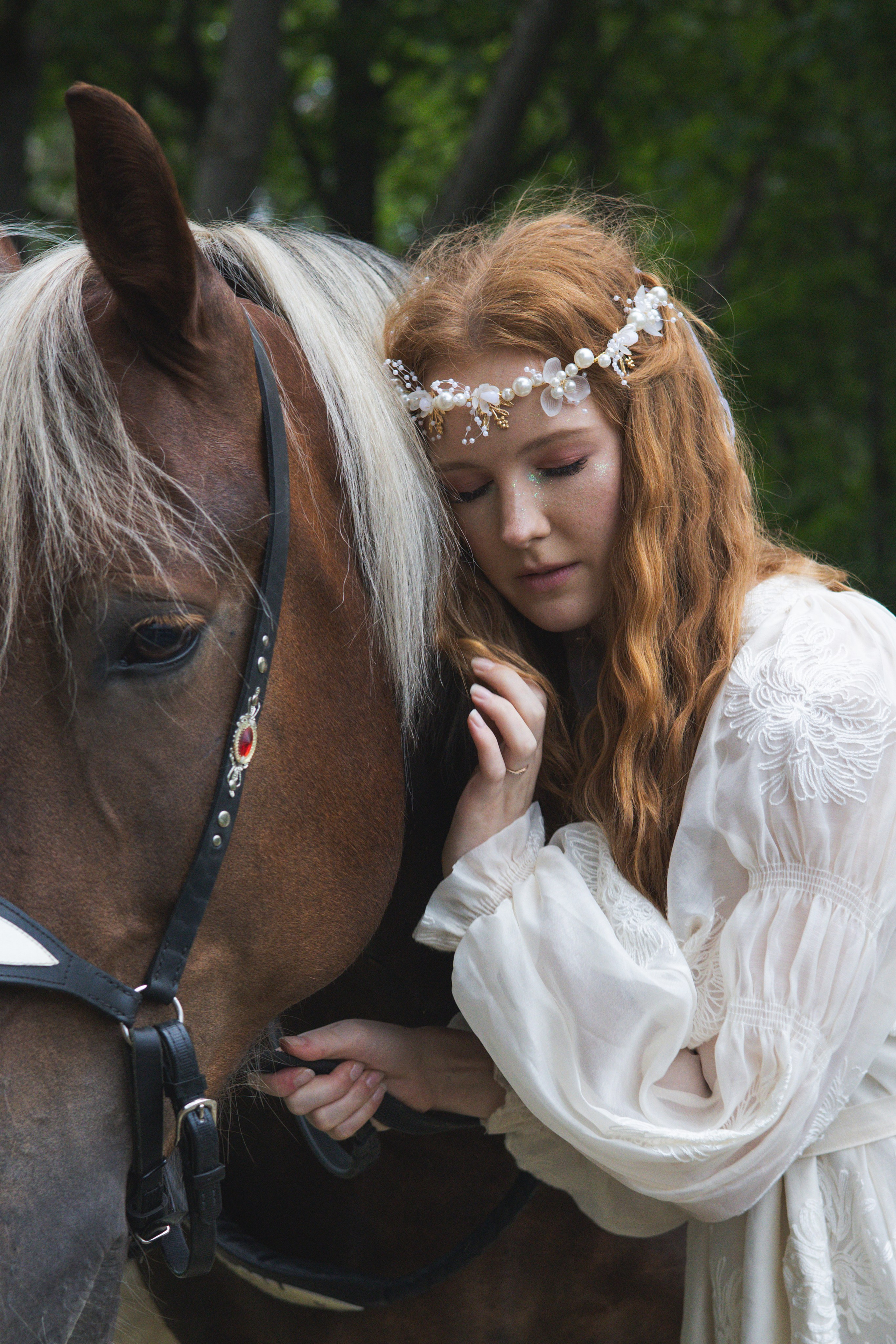 Съемка в цветущих садах. Фотограф в Санкт-Петербурге Вагнер Юлия